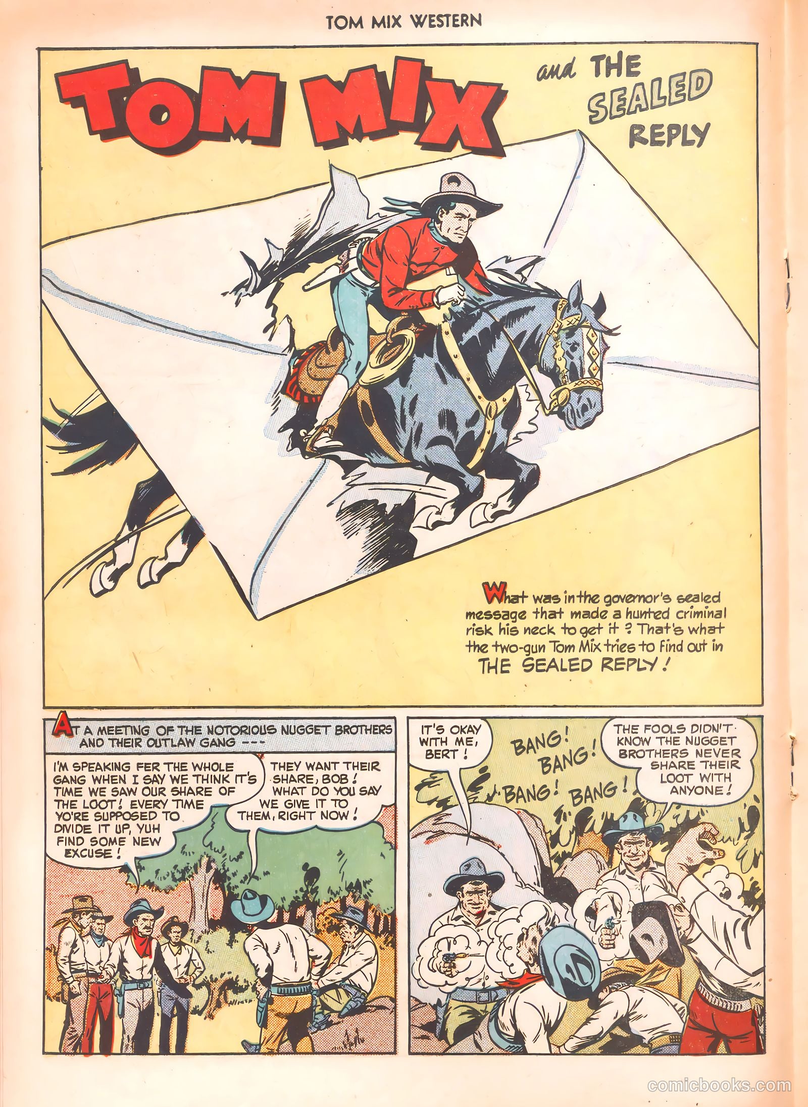 Tom Mix Western #36 (1950) — page 26 of 52