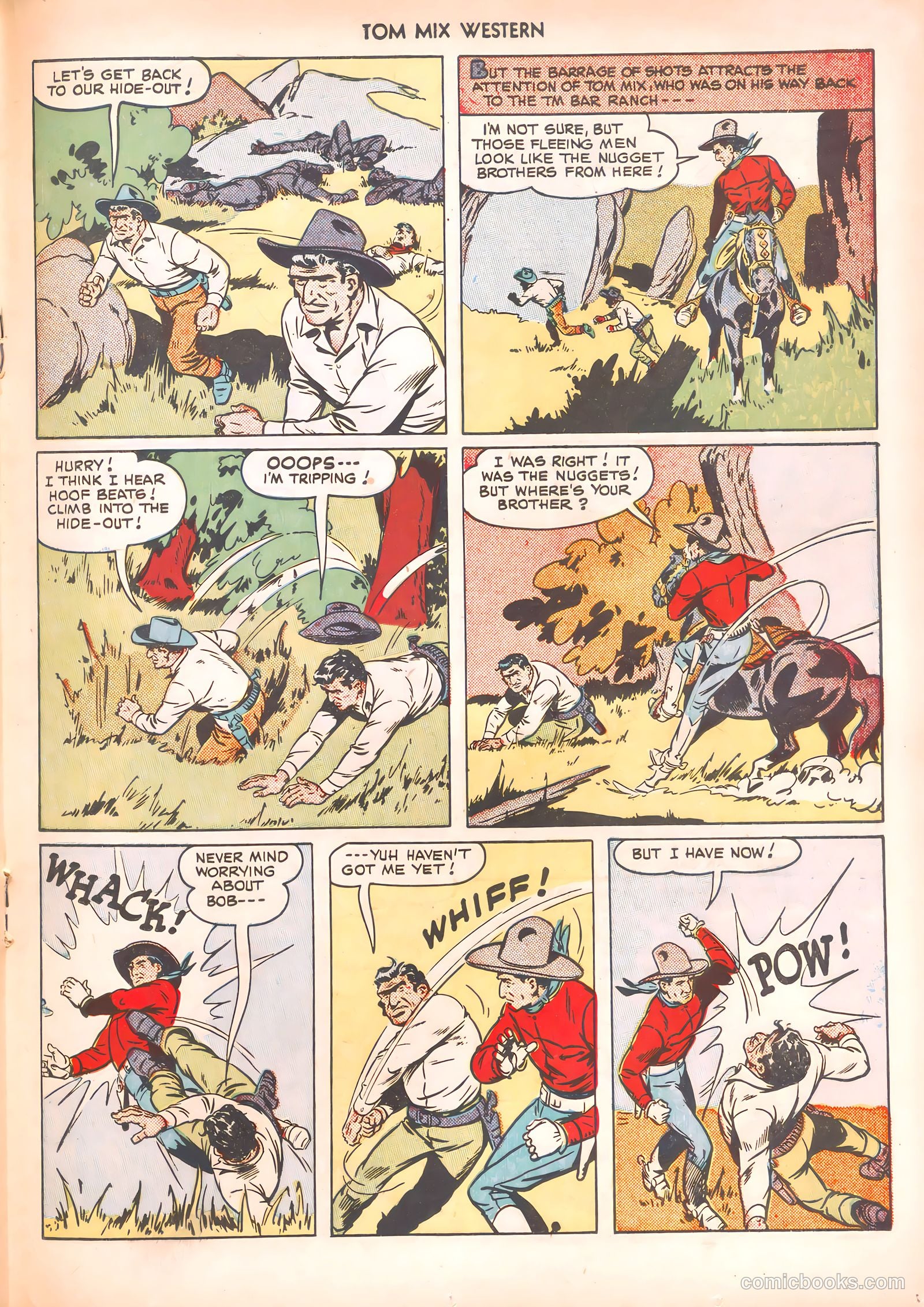 Tom Mix Western #36 (1950) — page 27 of 52