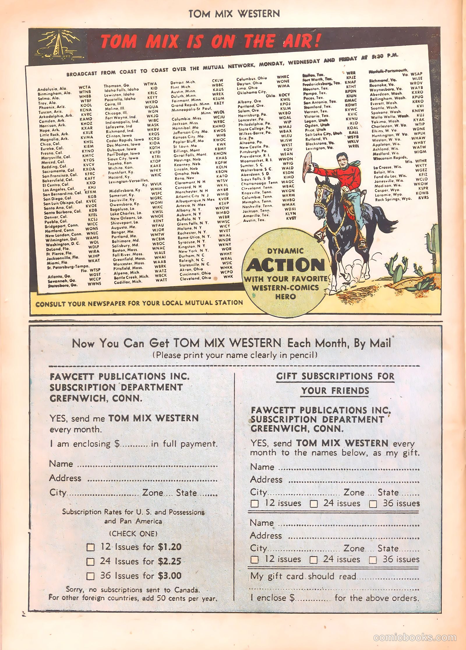 Tom Mix Western #36 (1950) — page 34 of 52