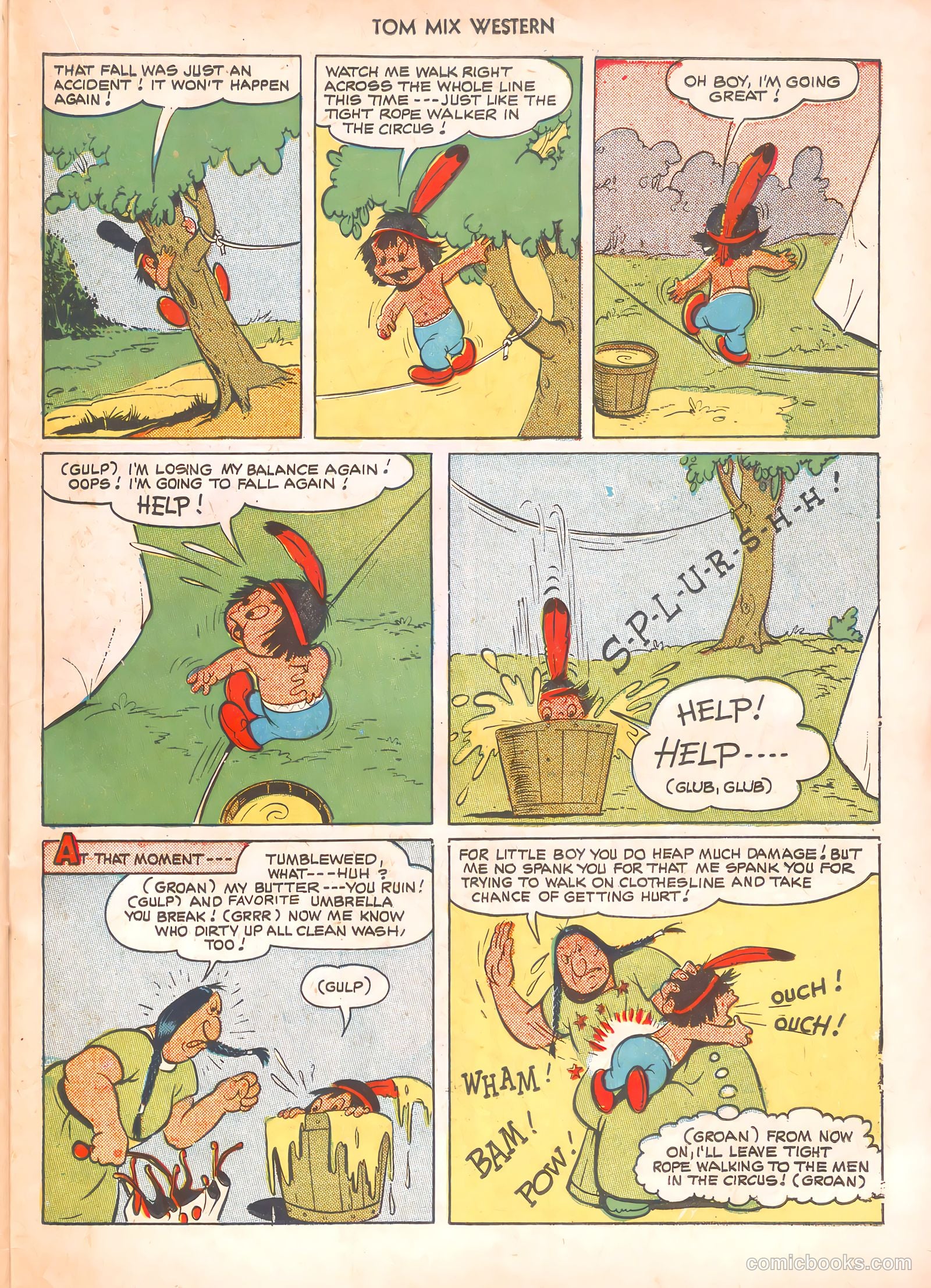 Tom Mix Western #36 (1950) — page 39 of 52