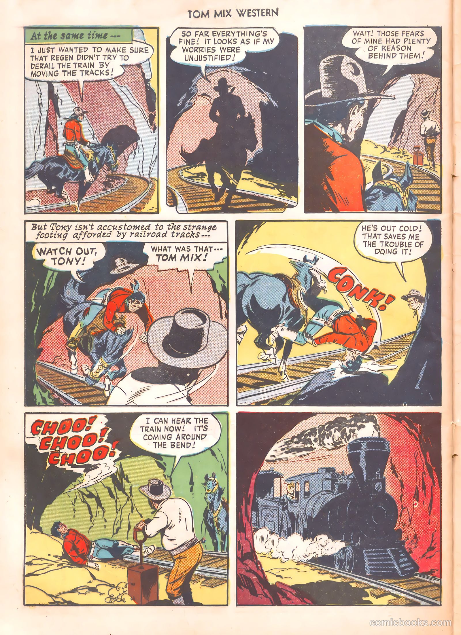 Tom Mix Western #36 (1950) — page 48 of 52