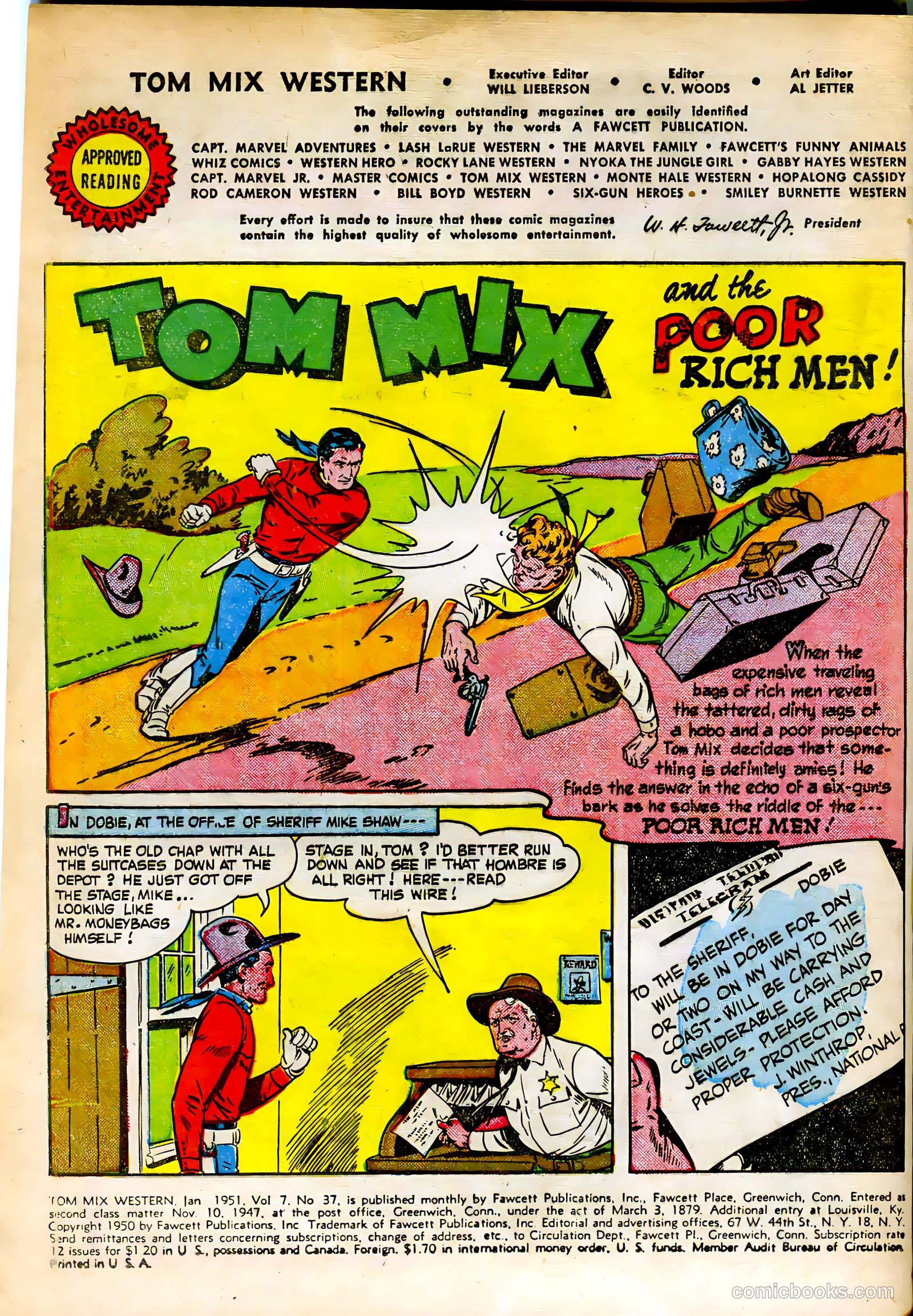 Tom Mix Western #37 (1951) — page 4 of 52