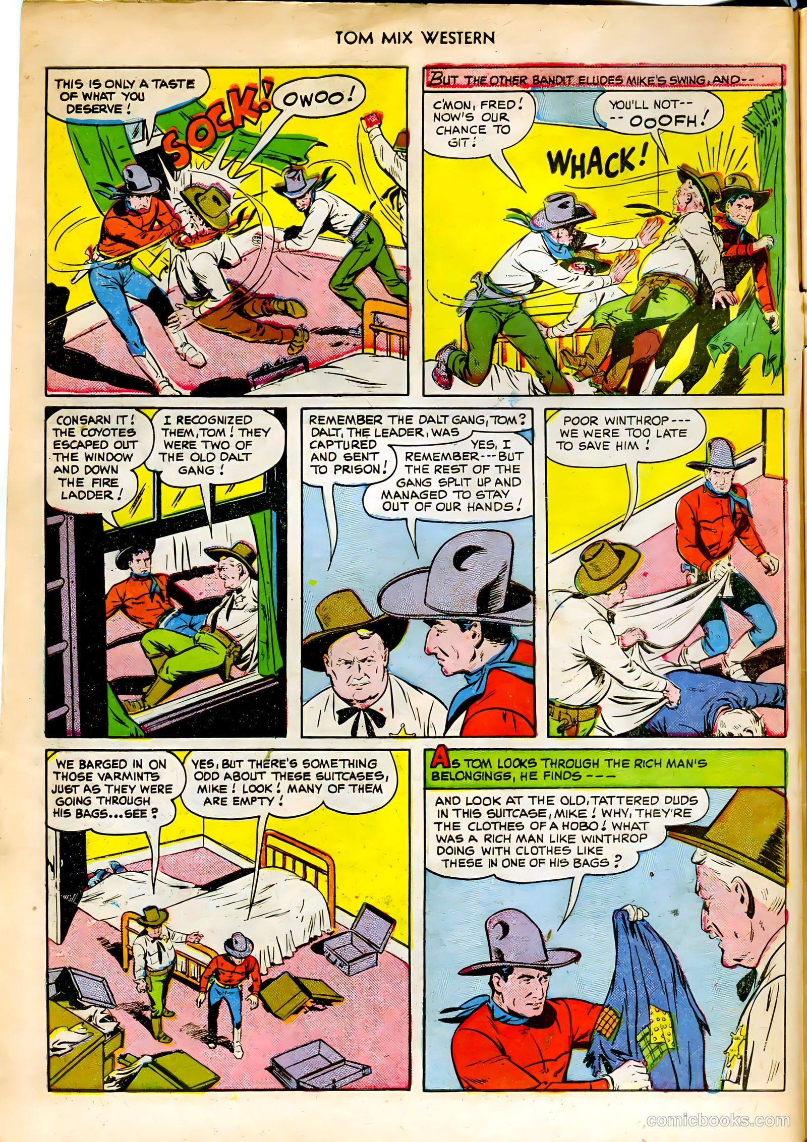 Tom Mix Western #37 (1951) — page 6 of 52