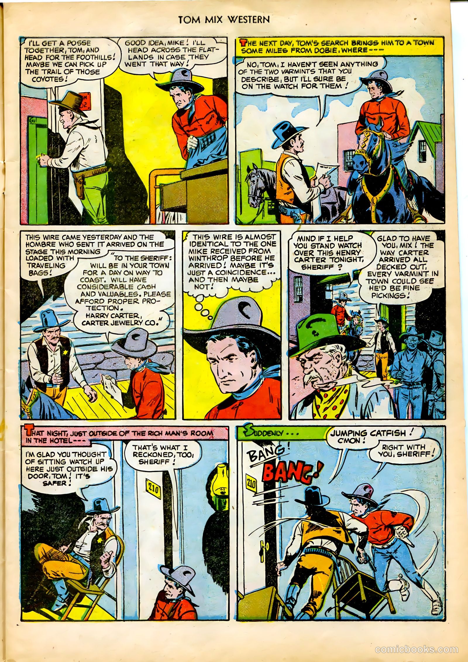 Tom Mix Western #37 (1951) — page 7 of 52