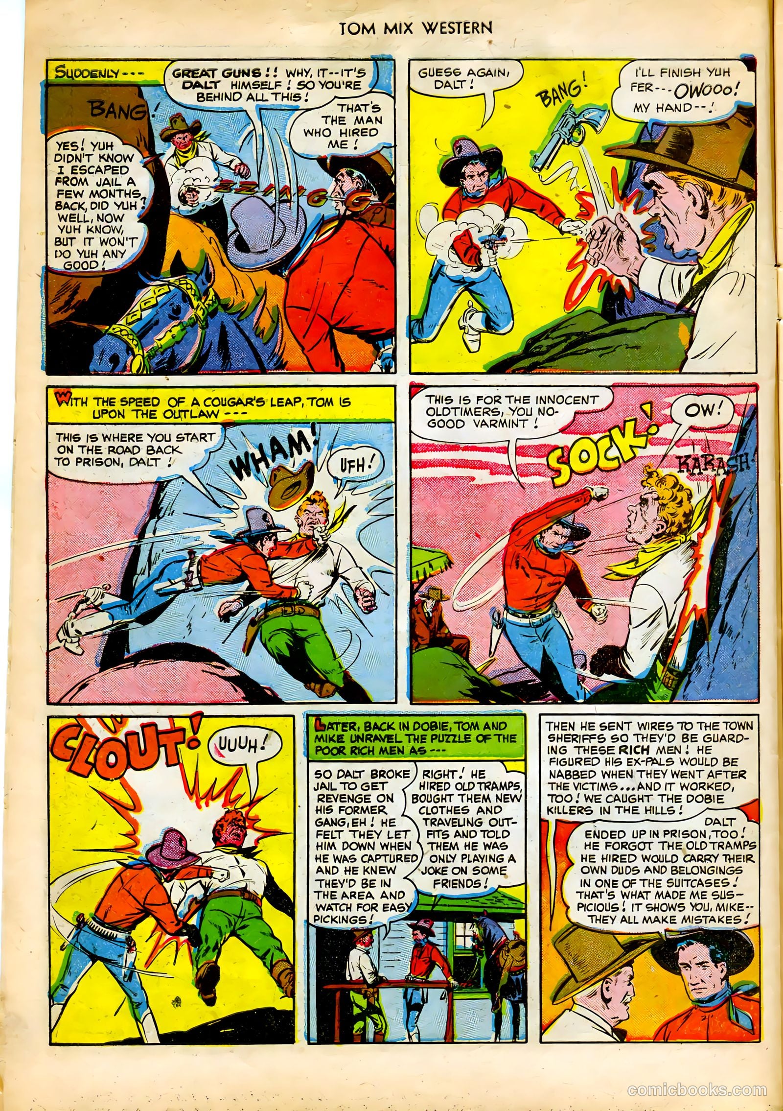 Tom Mix Western #37 (1951) — page 10 of 52