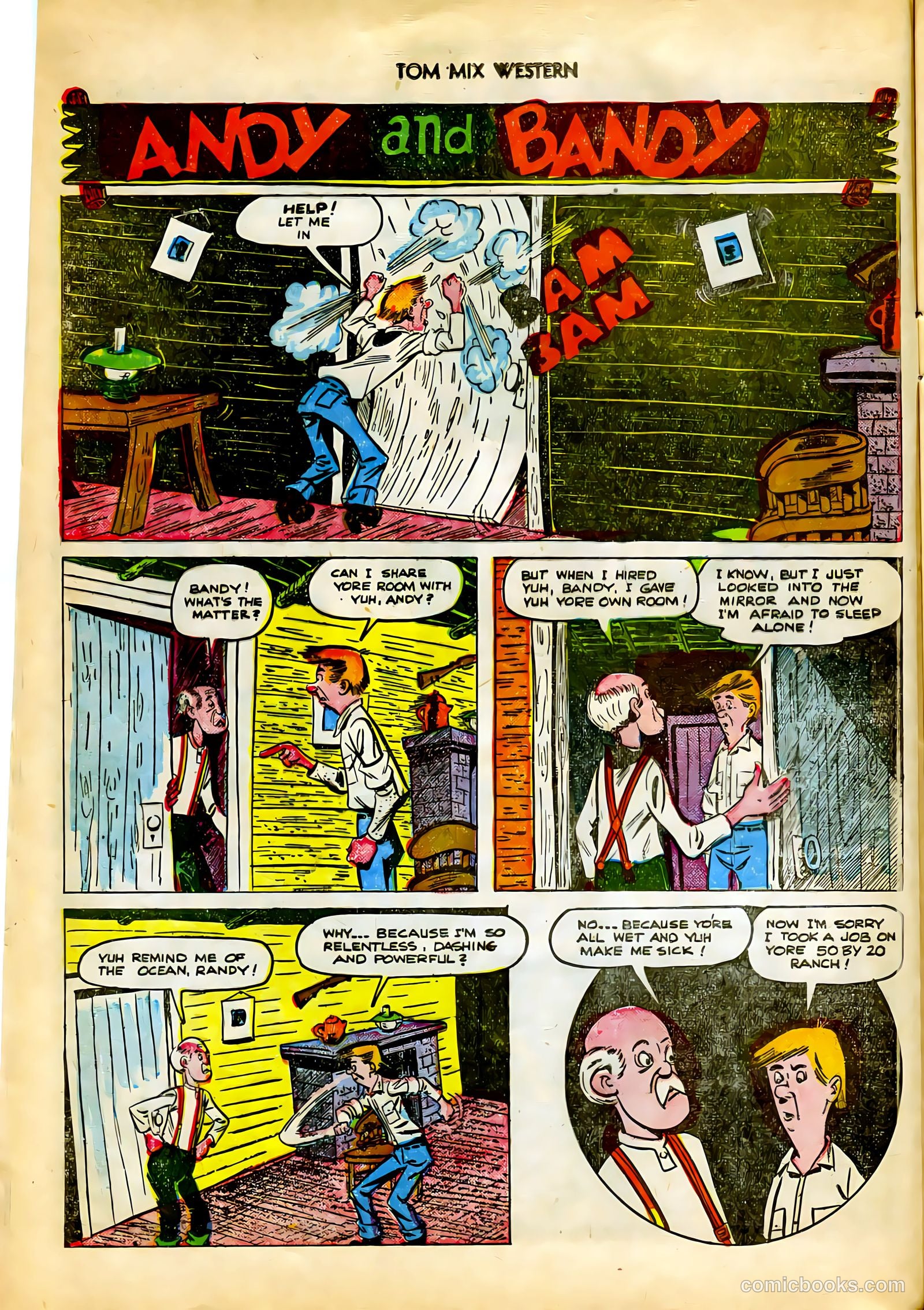 Tom Mix Western #37 (1951) — page 12 of 52