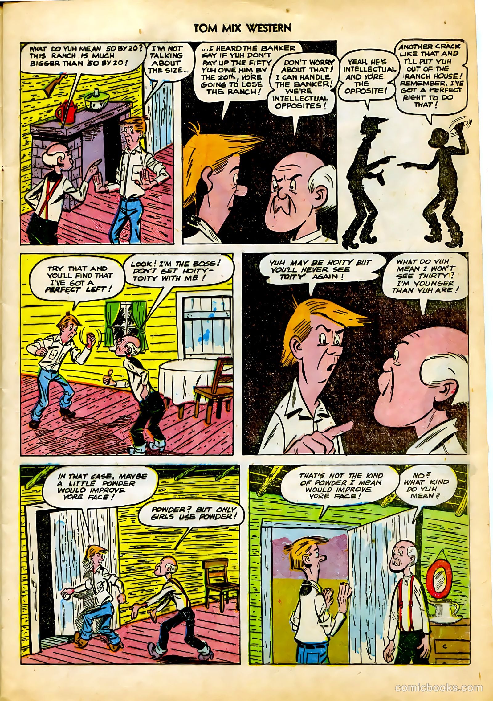 Tom Mix Western #37 (1951) — page 13 of 52