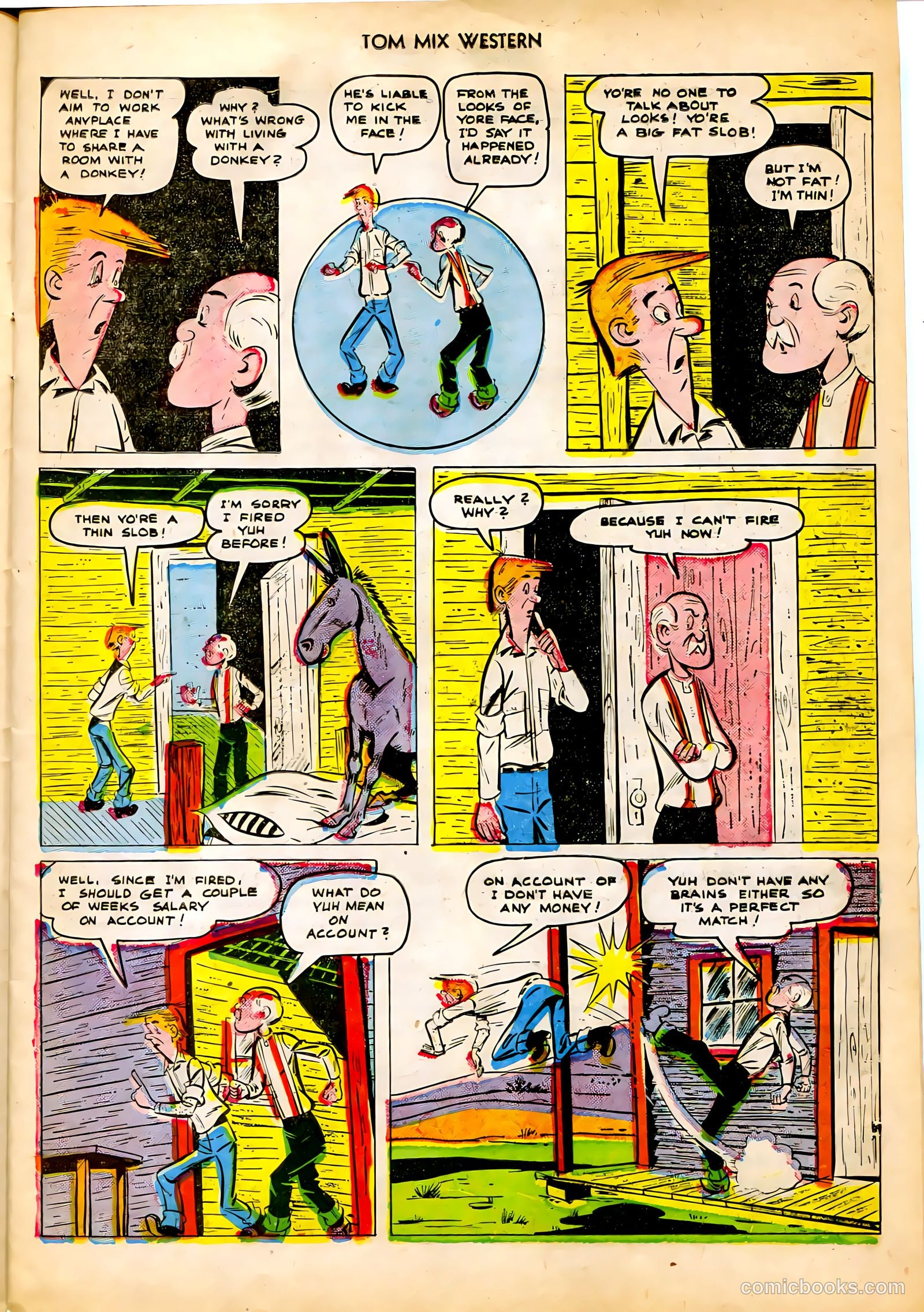 Tom Mix Western #37 (1951) — page 15 of 52