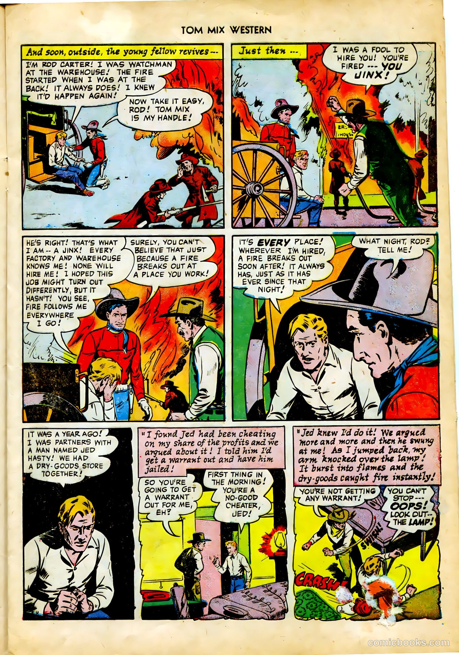 Tom Mix Western #37 (1951) — page 21 of 52