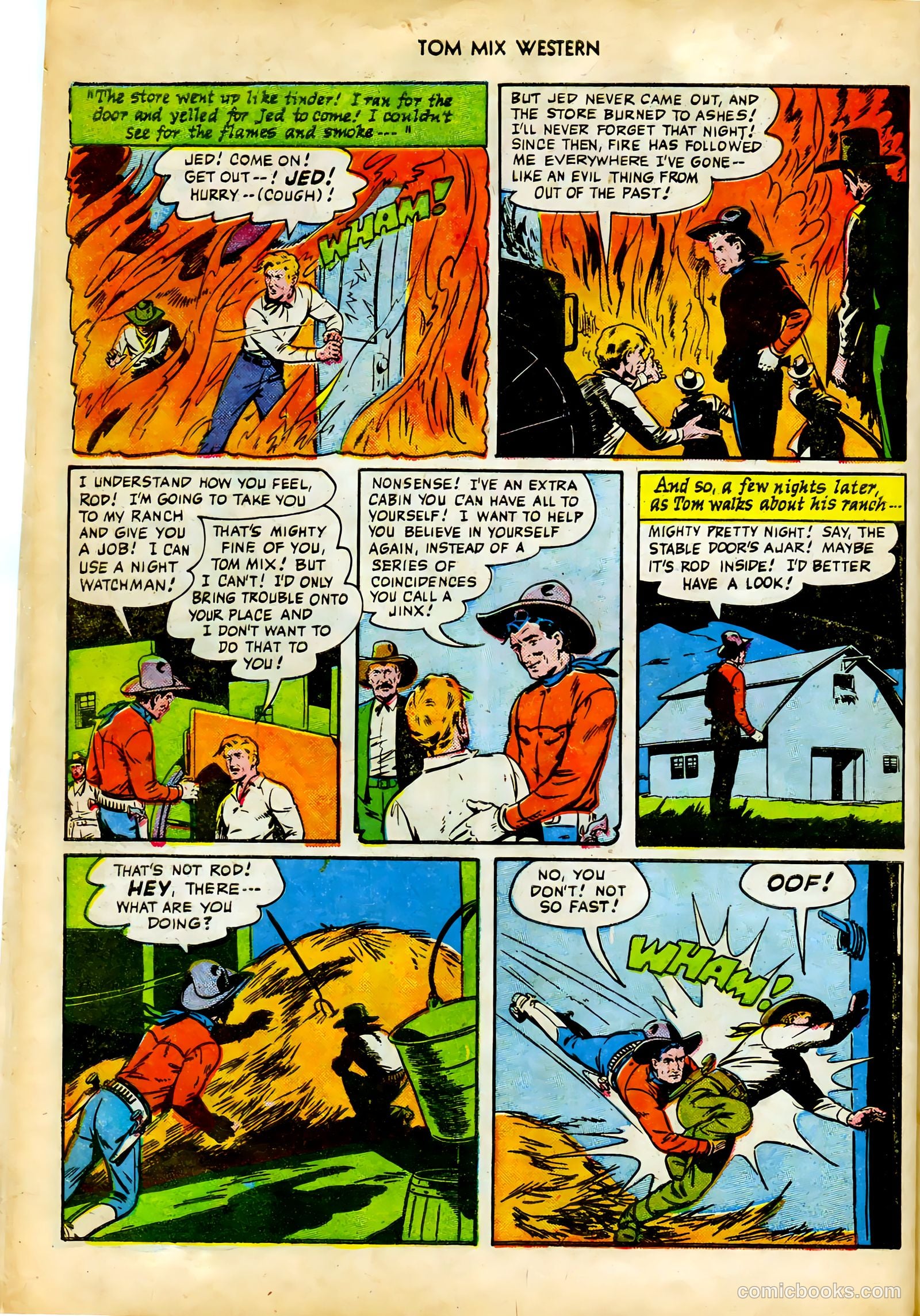 Tom Mix Western #37 (1951) — page 22 of 52