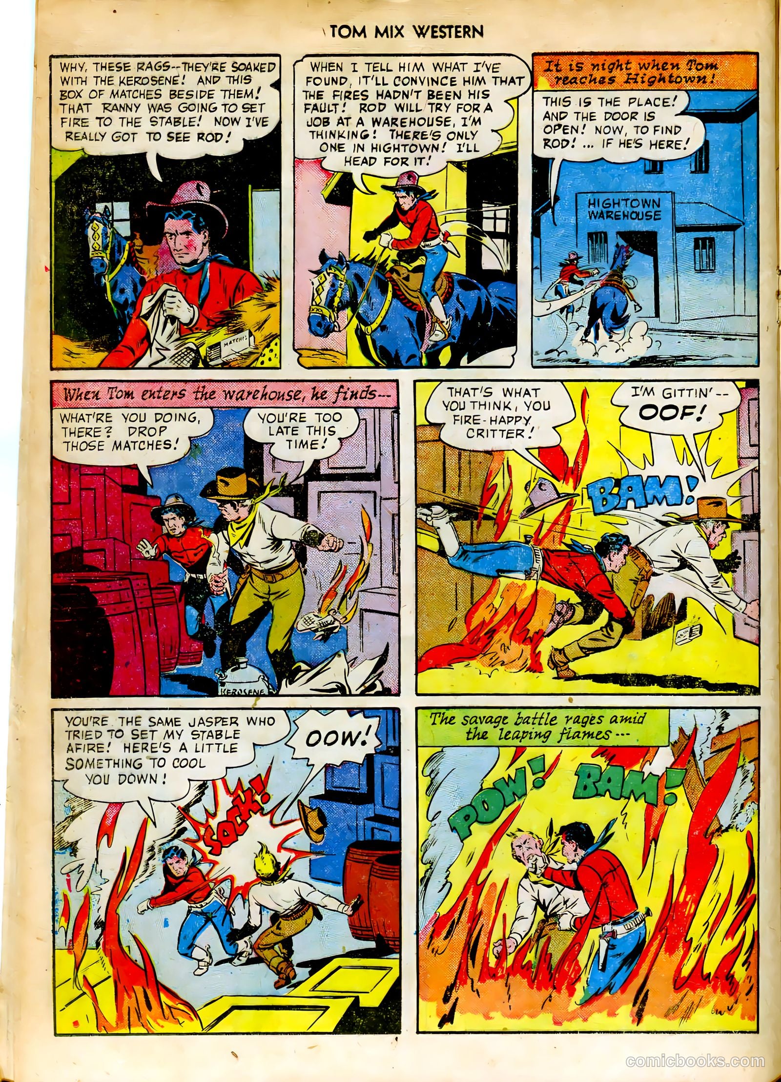 Tom Mix Western #37 (1951) — page 24 of 52