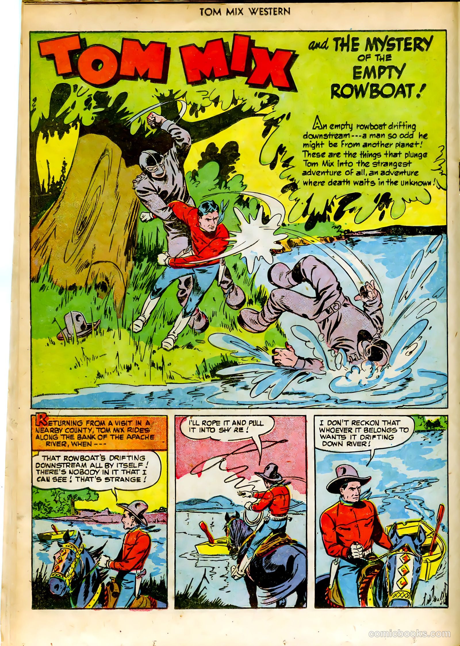 Tom Mix Western #37 (1951) — page 26 of 52