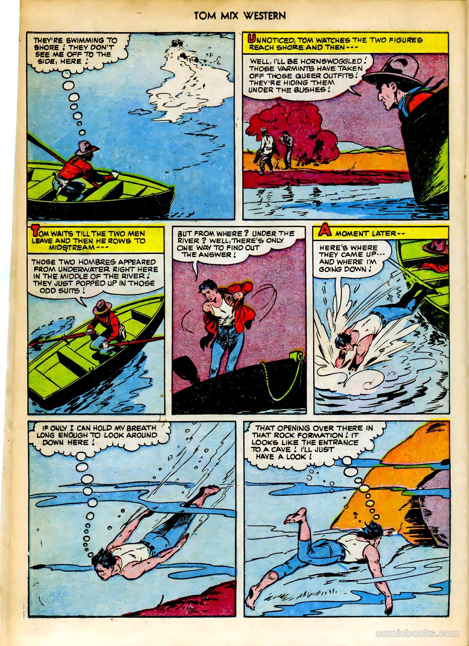 Tom Mix Western #37 (1951) — page 30 of 52