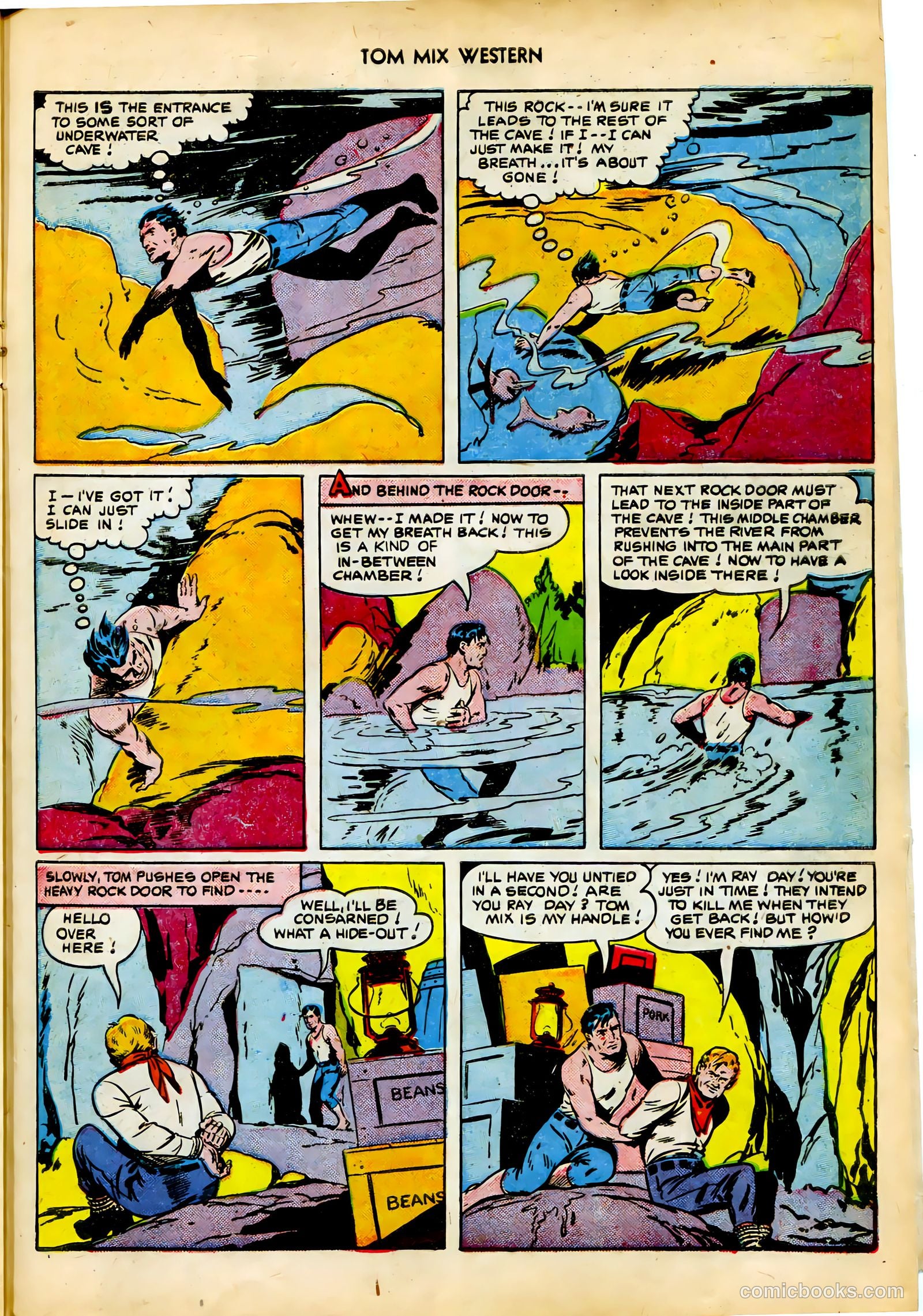 Tom Mix Western #37 (1951) — page 31 of 52