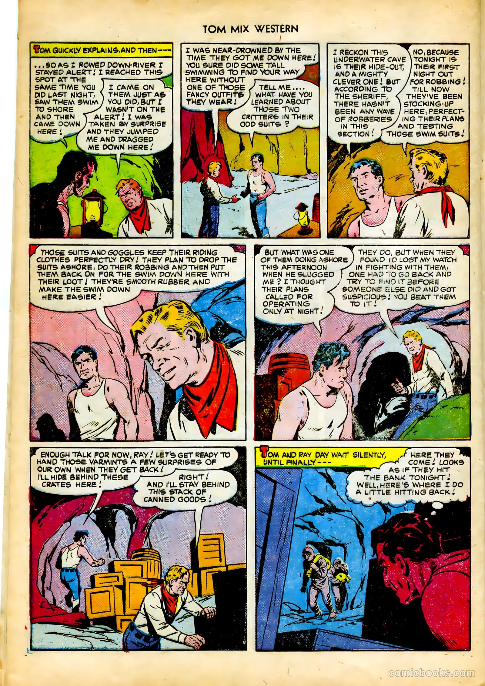 Tom Mix Western #37 (1951) — page 32 of 52
