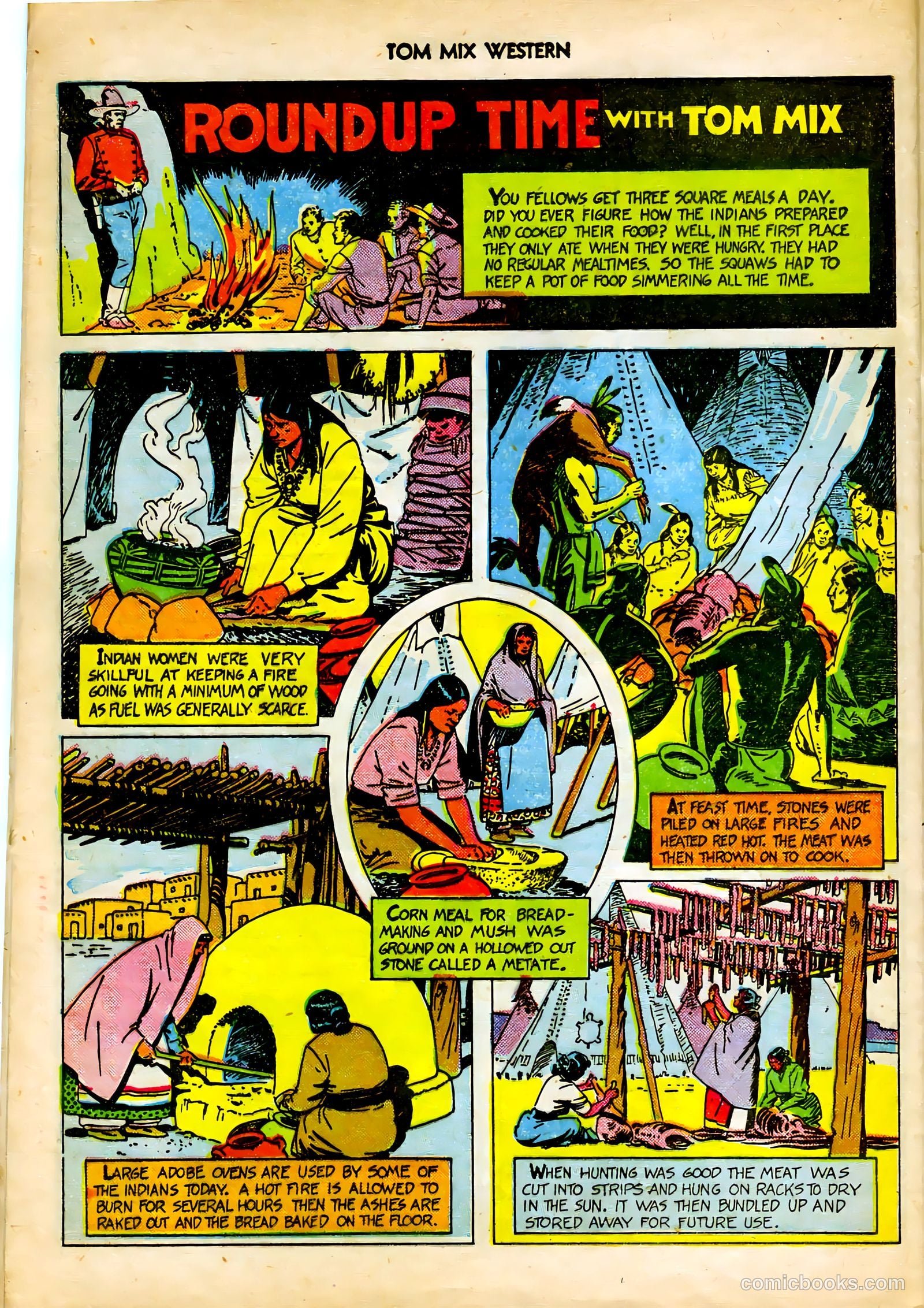 Tom Mix Western #37 (1951) — page 40 of 52