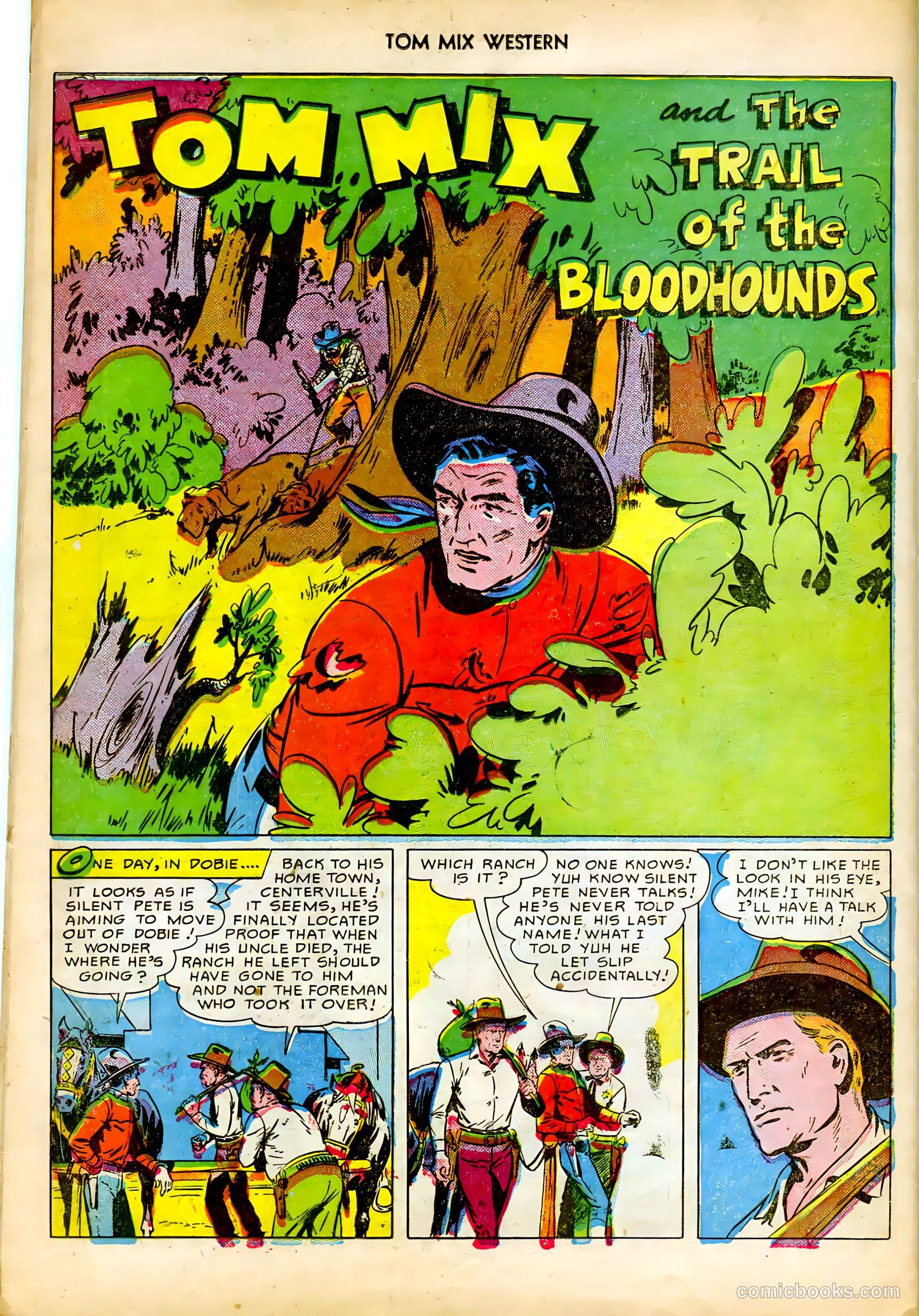 Tom Mix Western #37 (1951) — page 42 of 52