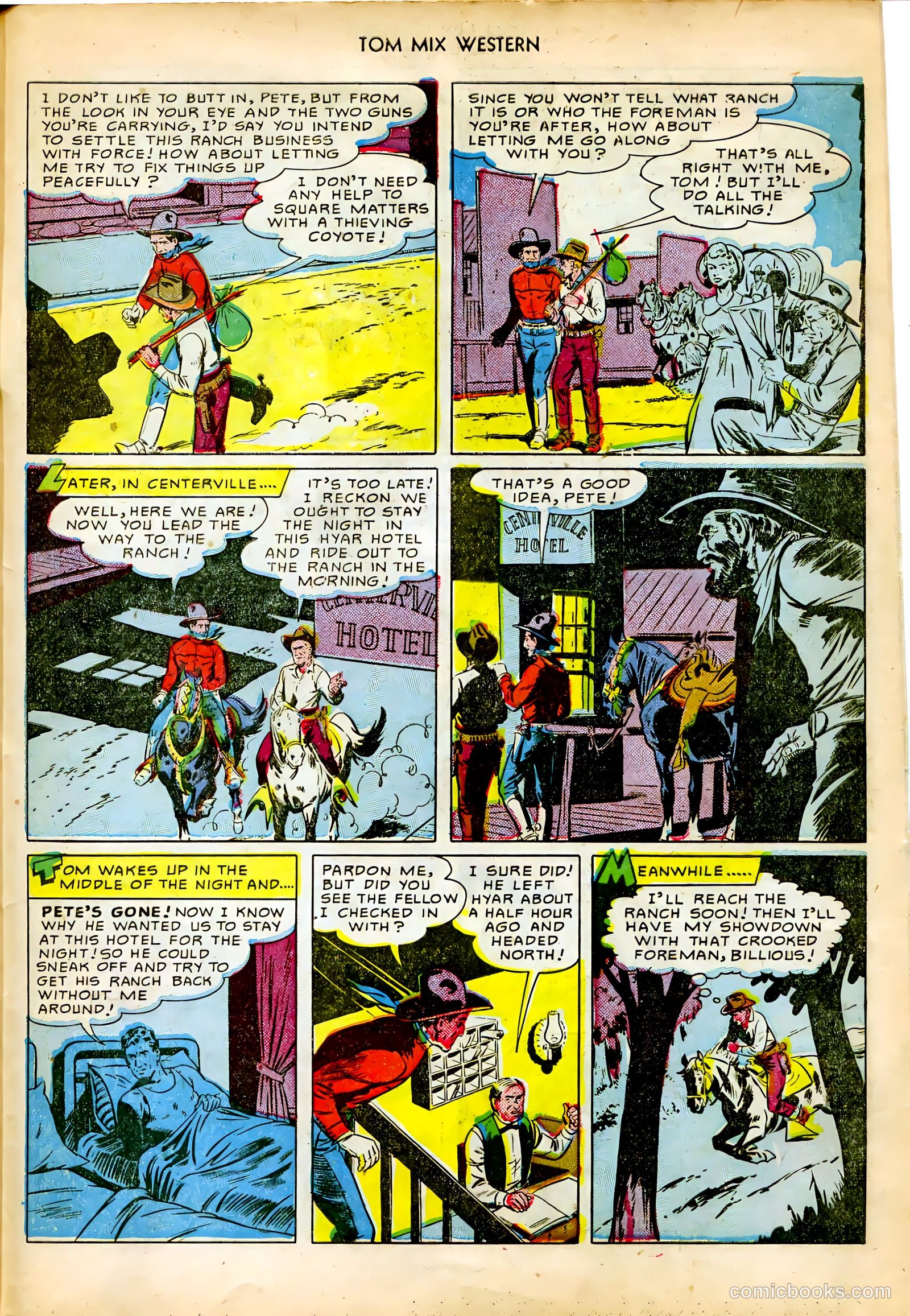 Tom Mix Western #37 (1951) — page 43 of 52
