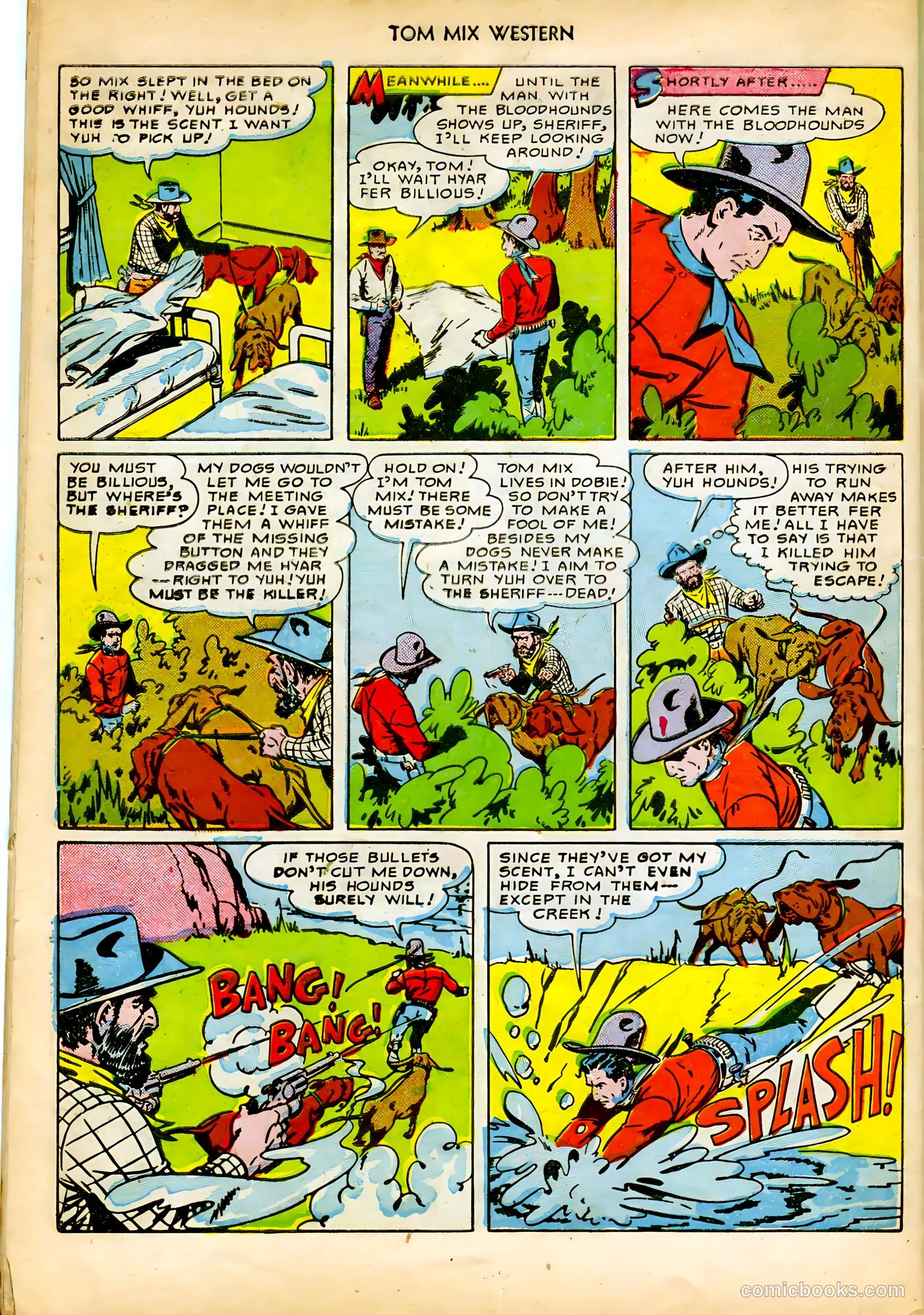 Tom Mix Western #37 (1951) — page 46 of 52