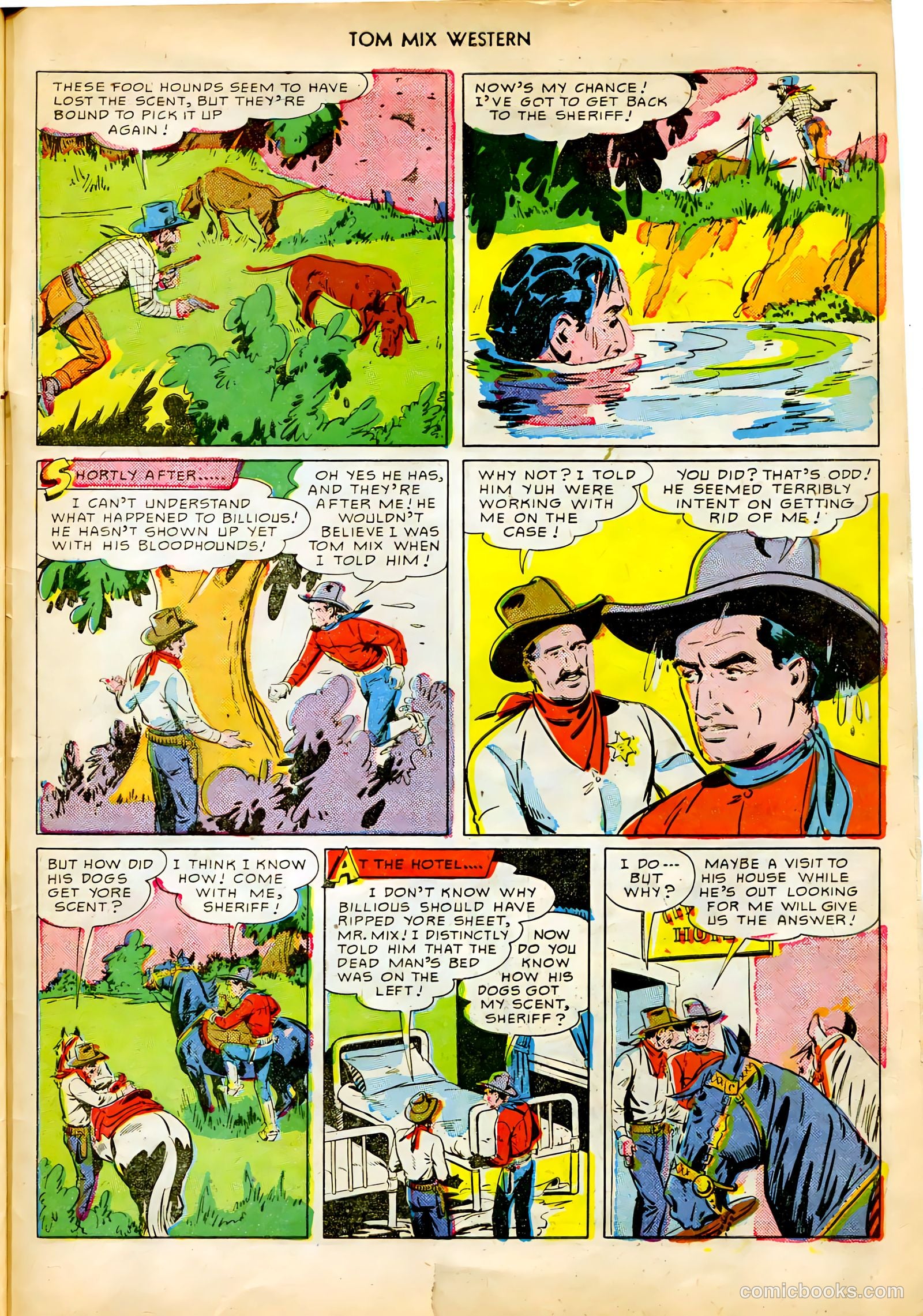 Tom Mix Western #37 (1951) — page 47 of 52