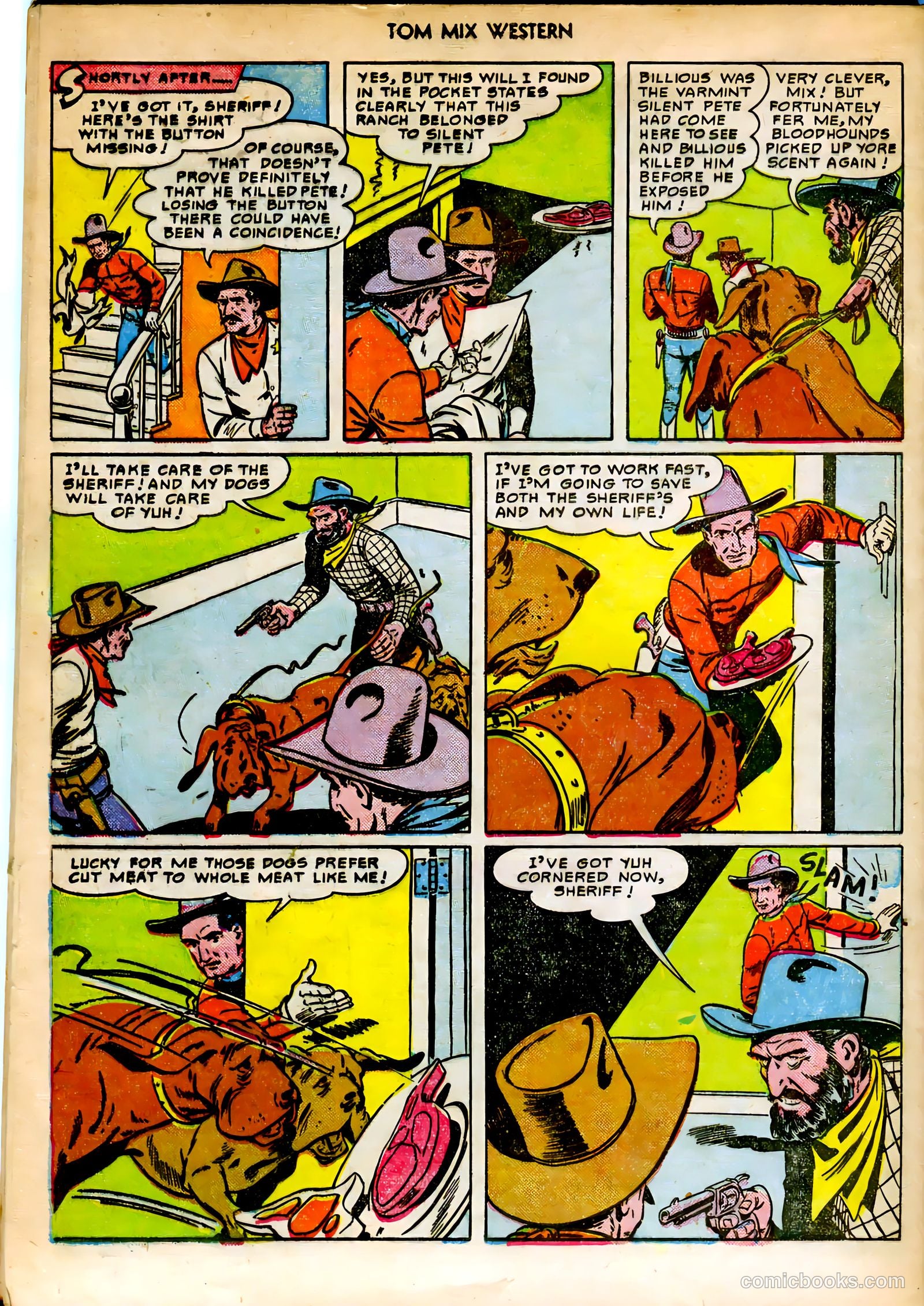 Tom Mix Western #37 (1951) — page 48 of 52