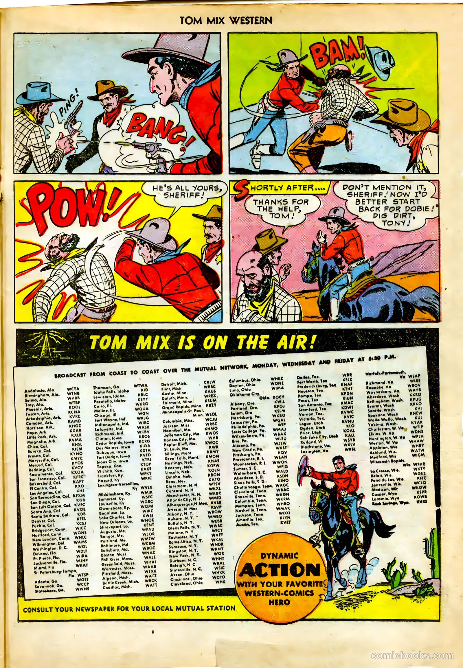 Tom Mix Western #37 (1951) — page 49 of 52