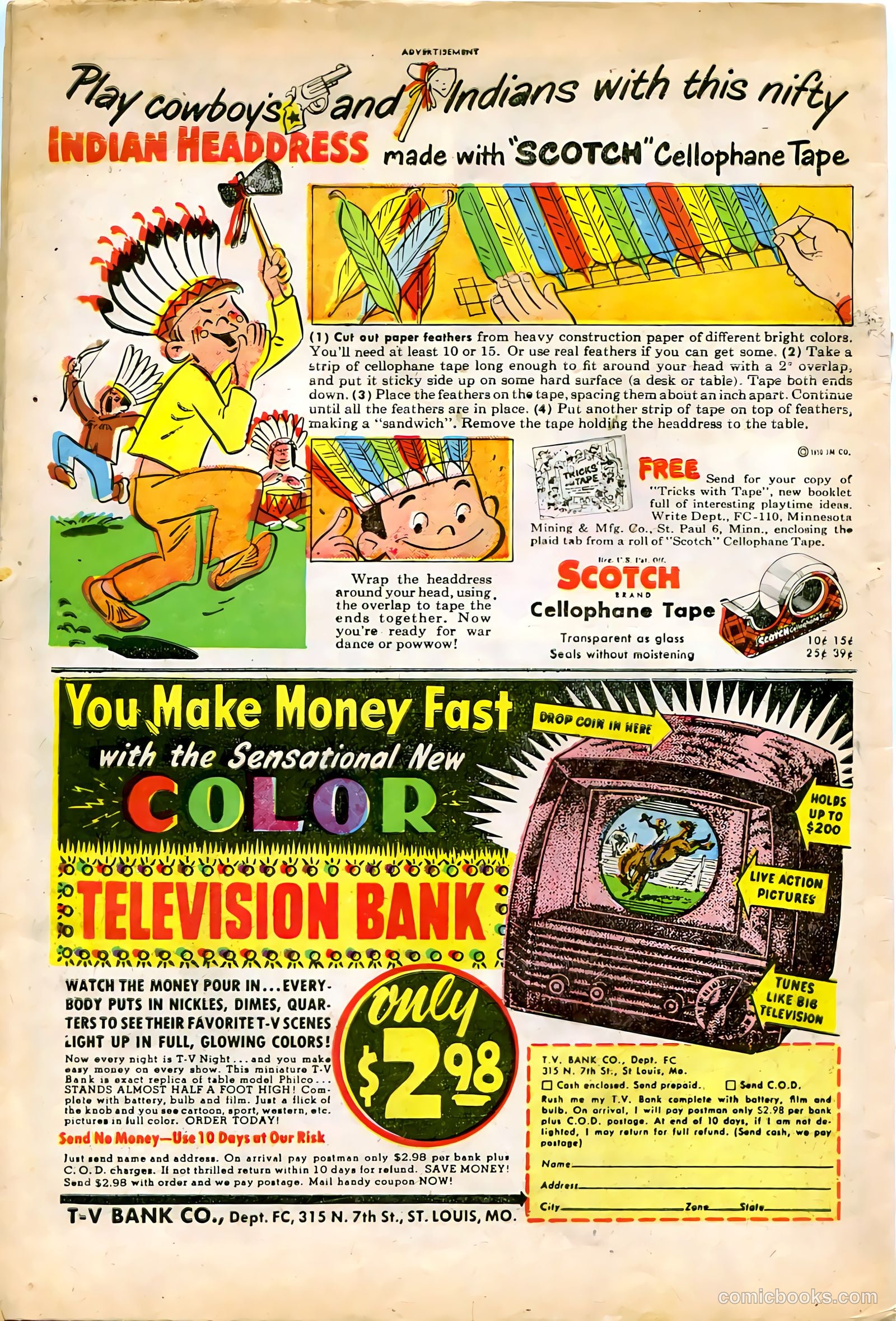 Tom Mix Western #37 (1951) — page 50 of 52