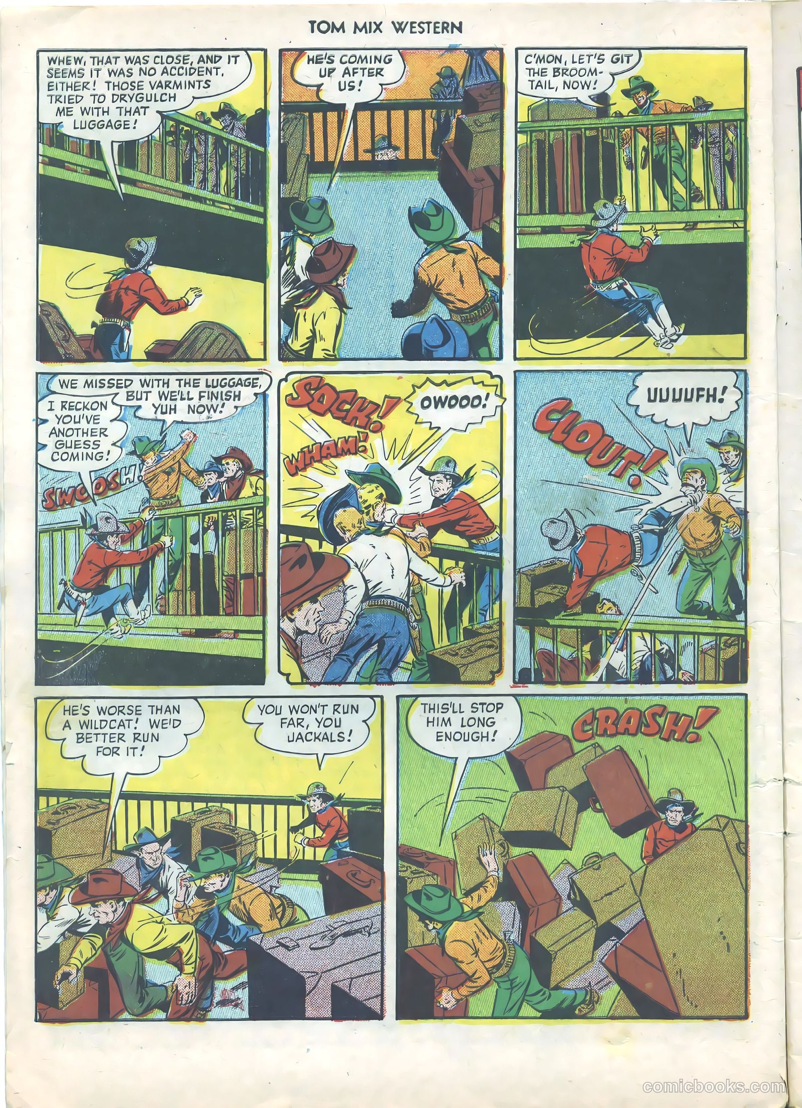 Tom Mix Western #38 (1951) — page 6 of 36