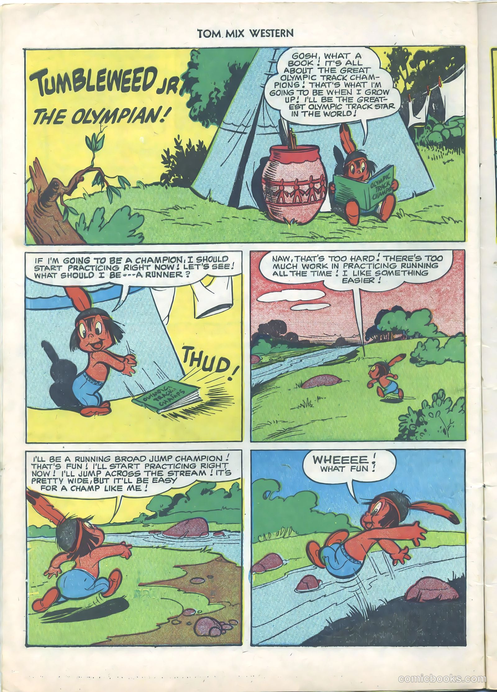 Tom Mix Western #38 (1951) — page 10 of 36