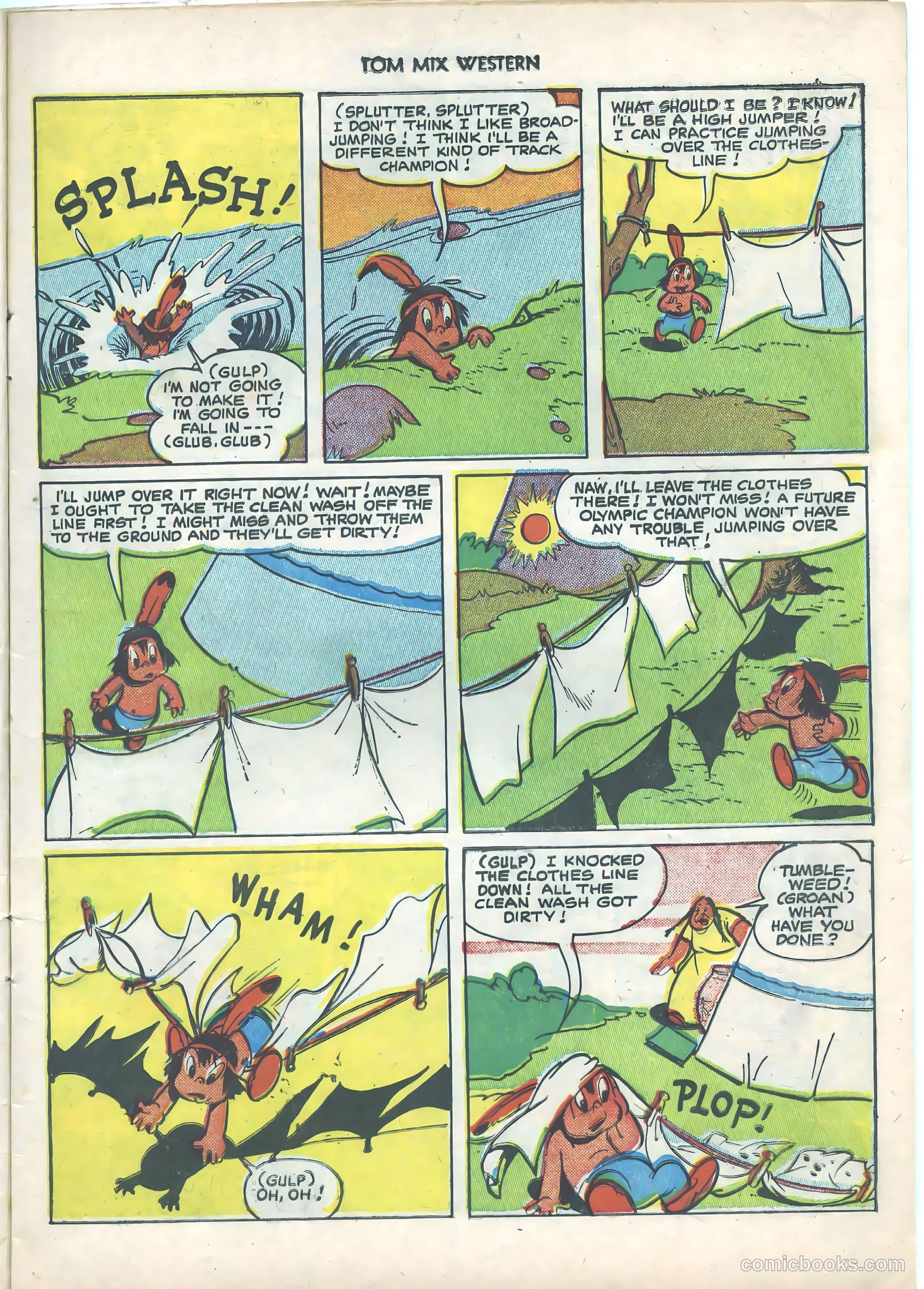 Tom Mix Western #38 (1951) — page 11 of 36