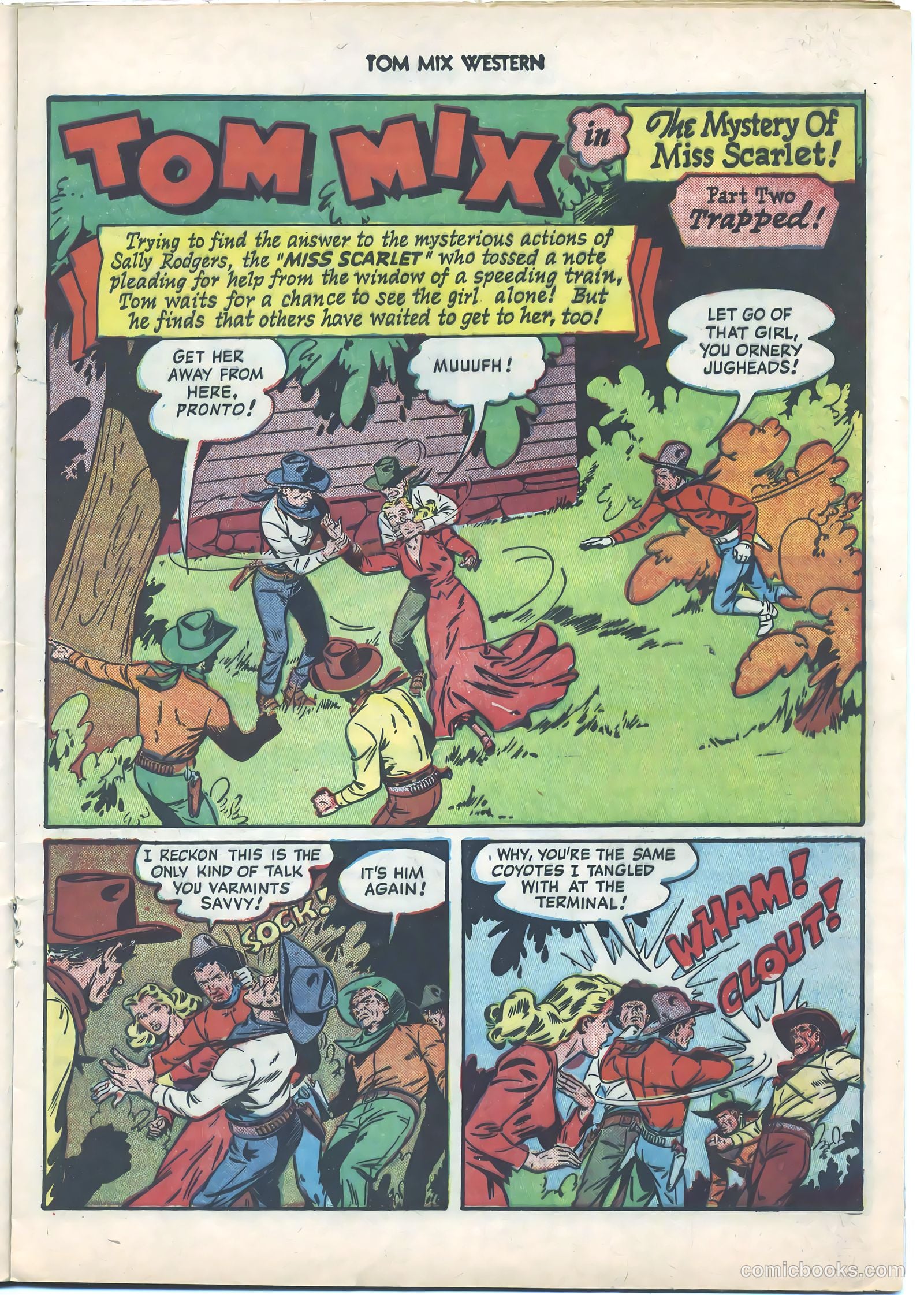 Tom Mix Western #38 (1951) — page 17 of 36