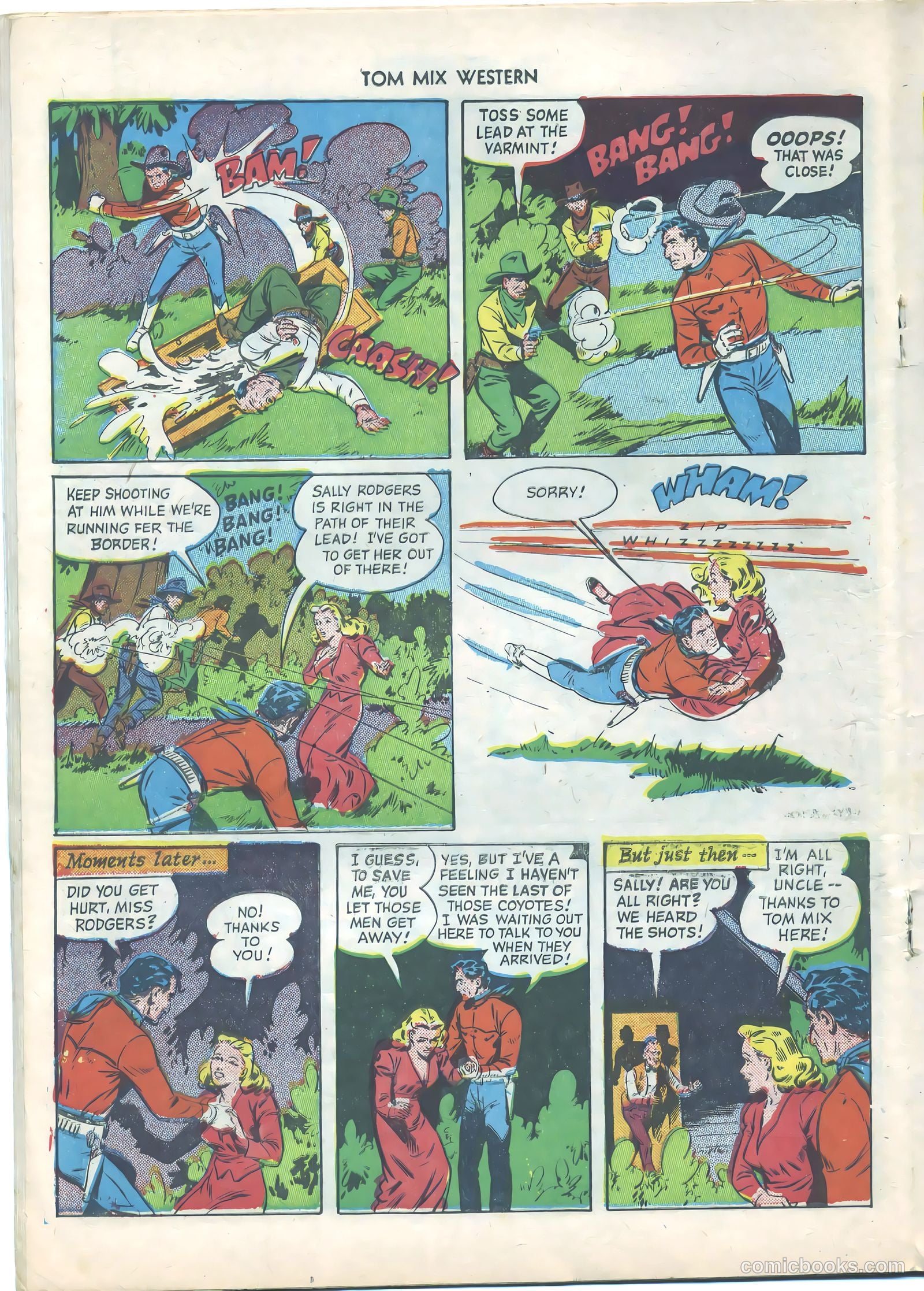 Tom Mix Western #38 (1951) — page 18 of 36