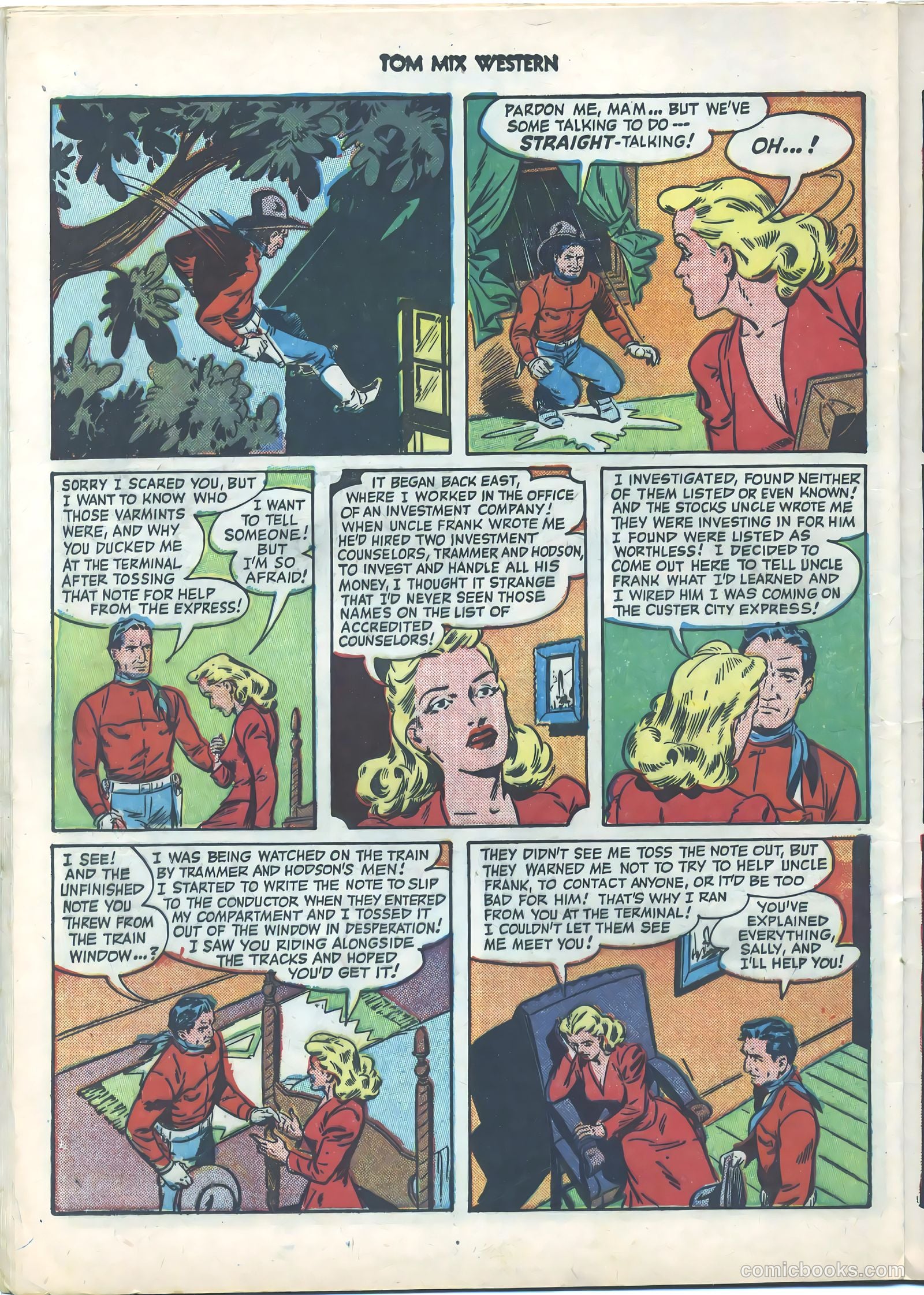 Tom Mix Western #38 (1951) — page 20 of 36