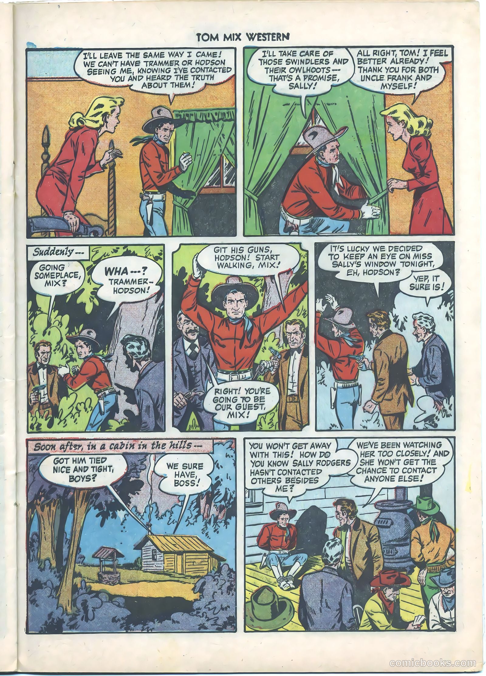 Tom Mix Western #38 (1951) — page 21 of 36