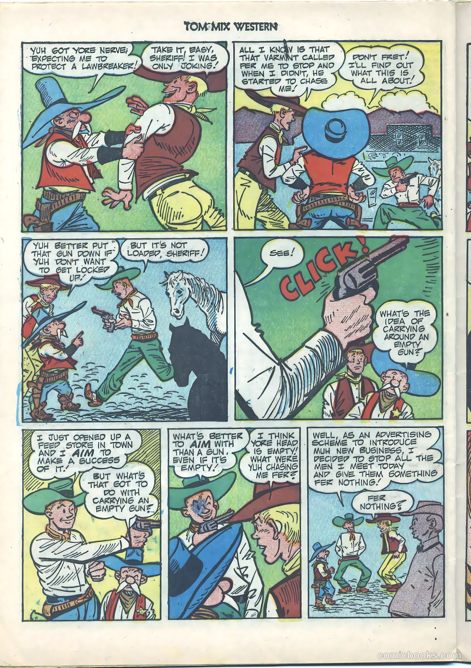 Tom Mix Western #38 (1951) — page 24 of 36