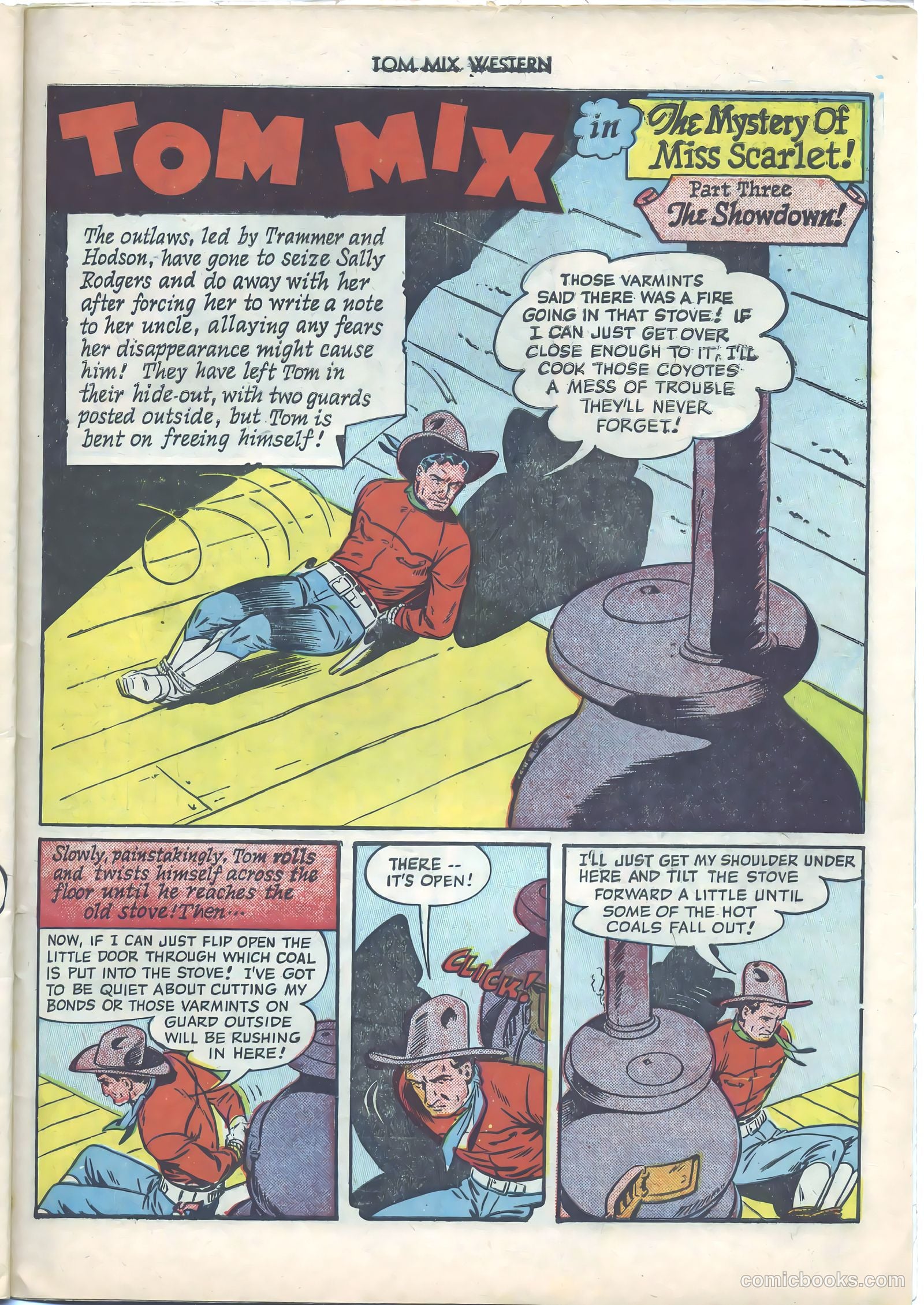 Tom Mix Western #38 (1951) — page 27 of 36
