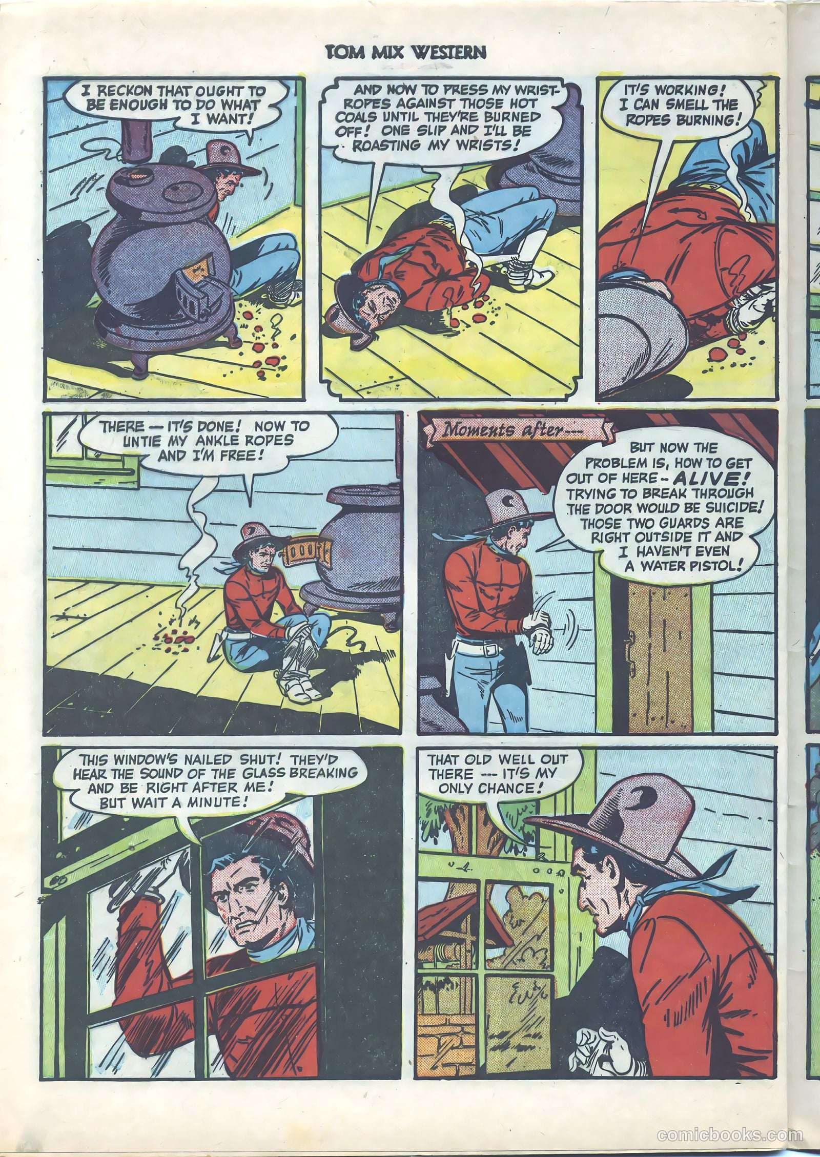 Tom Mix Western #38 (1951) — page 28 of 36
