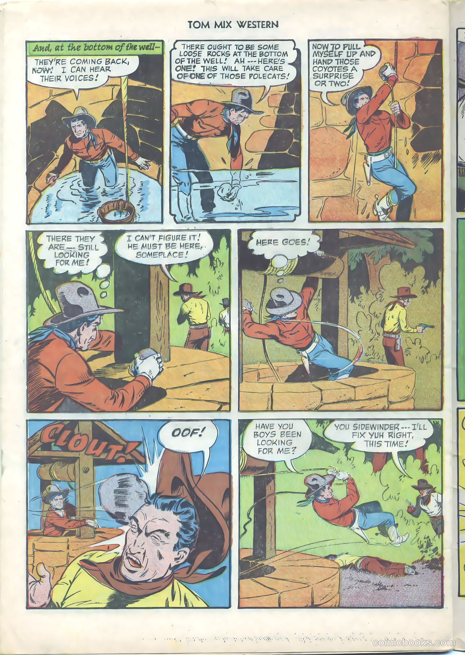 Tom Mix Western #38 (1951) — page 30 of 36