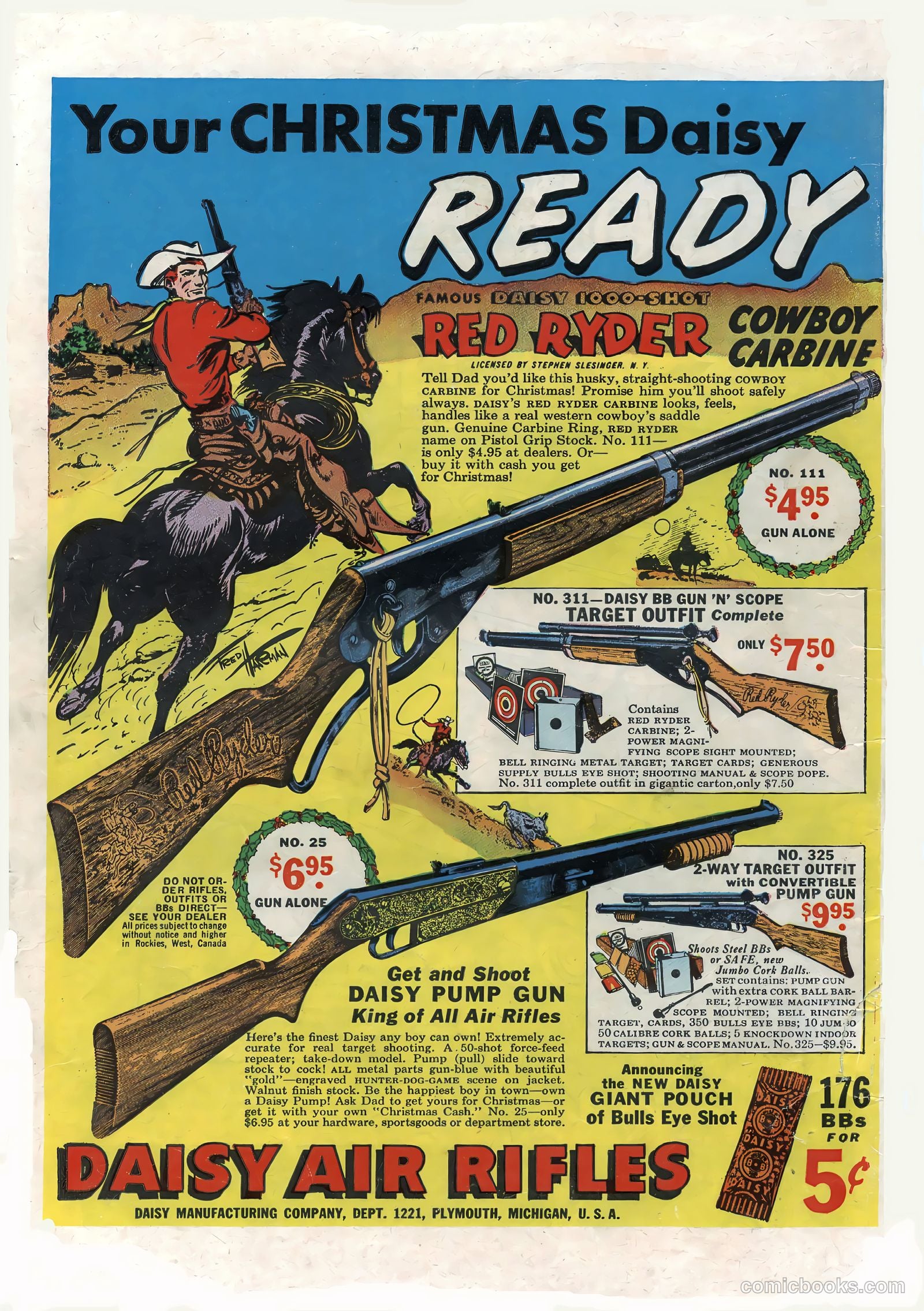 Tom Mix Western #38 (1951) — page 36 of 36