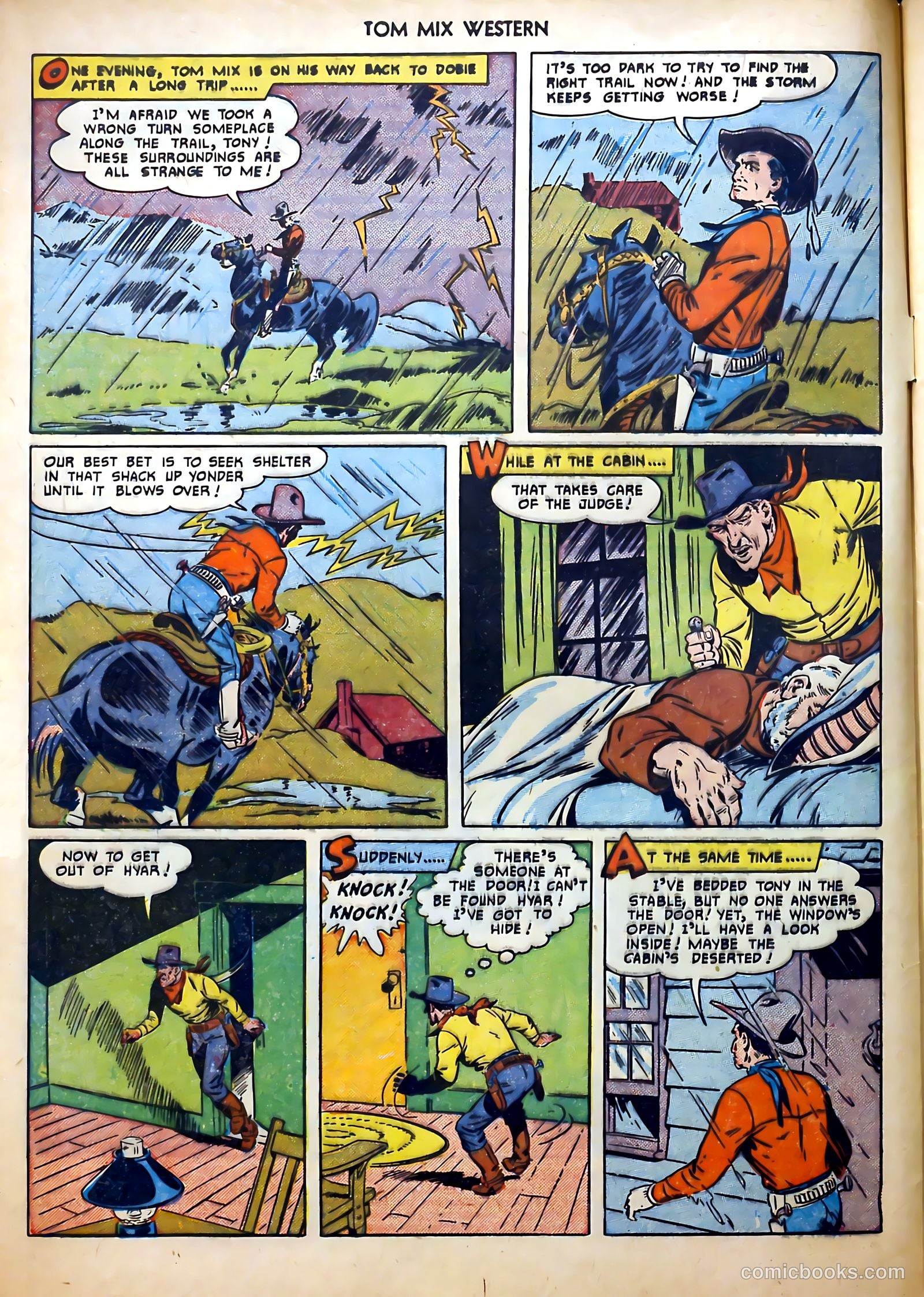 Tom Mix Western #39 (1951) — page 5 of 53