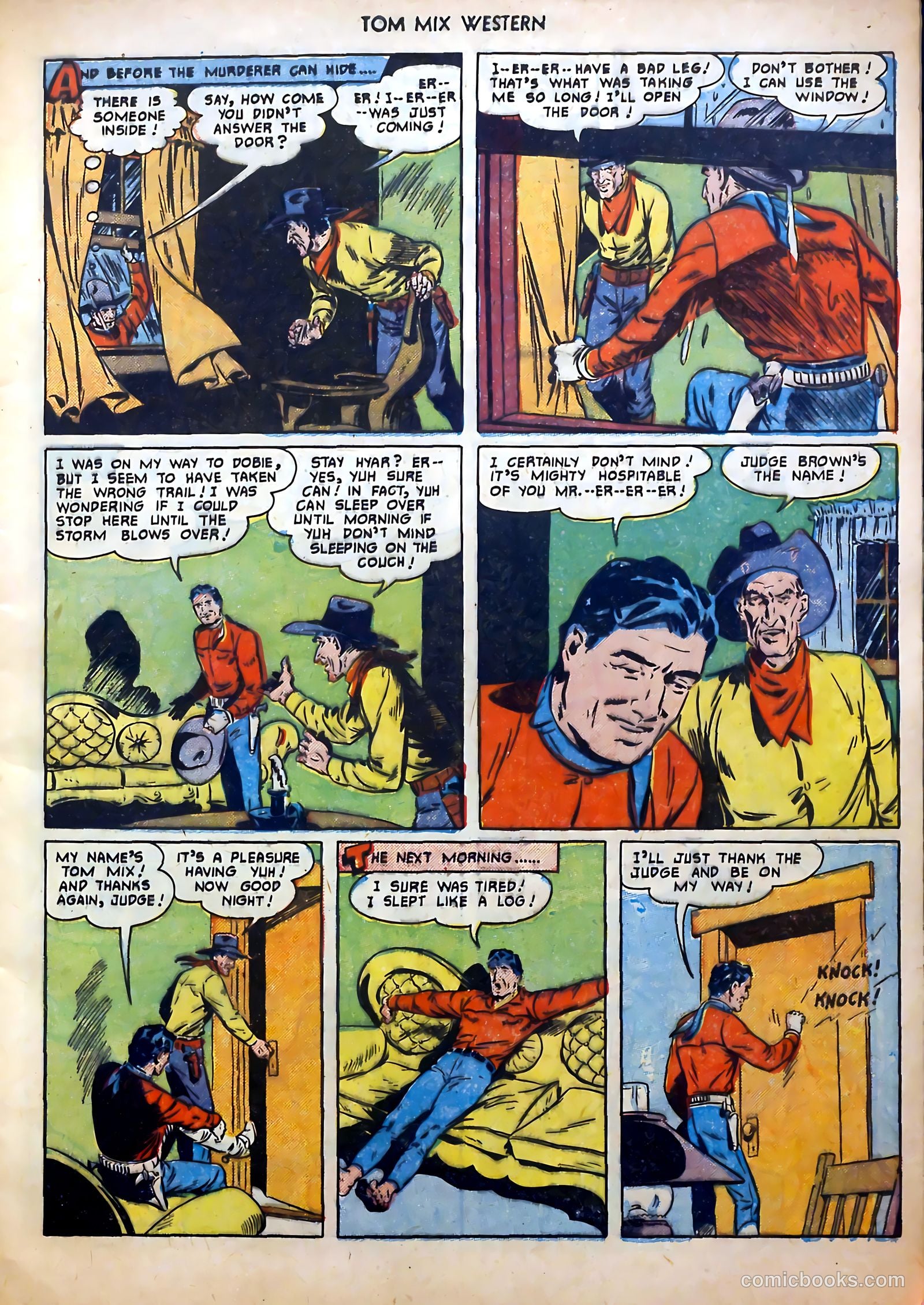 Tom Mix Western #39 (1951) — page 6 of 53