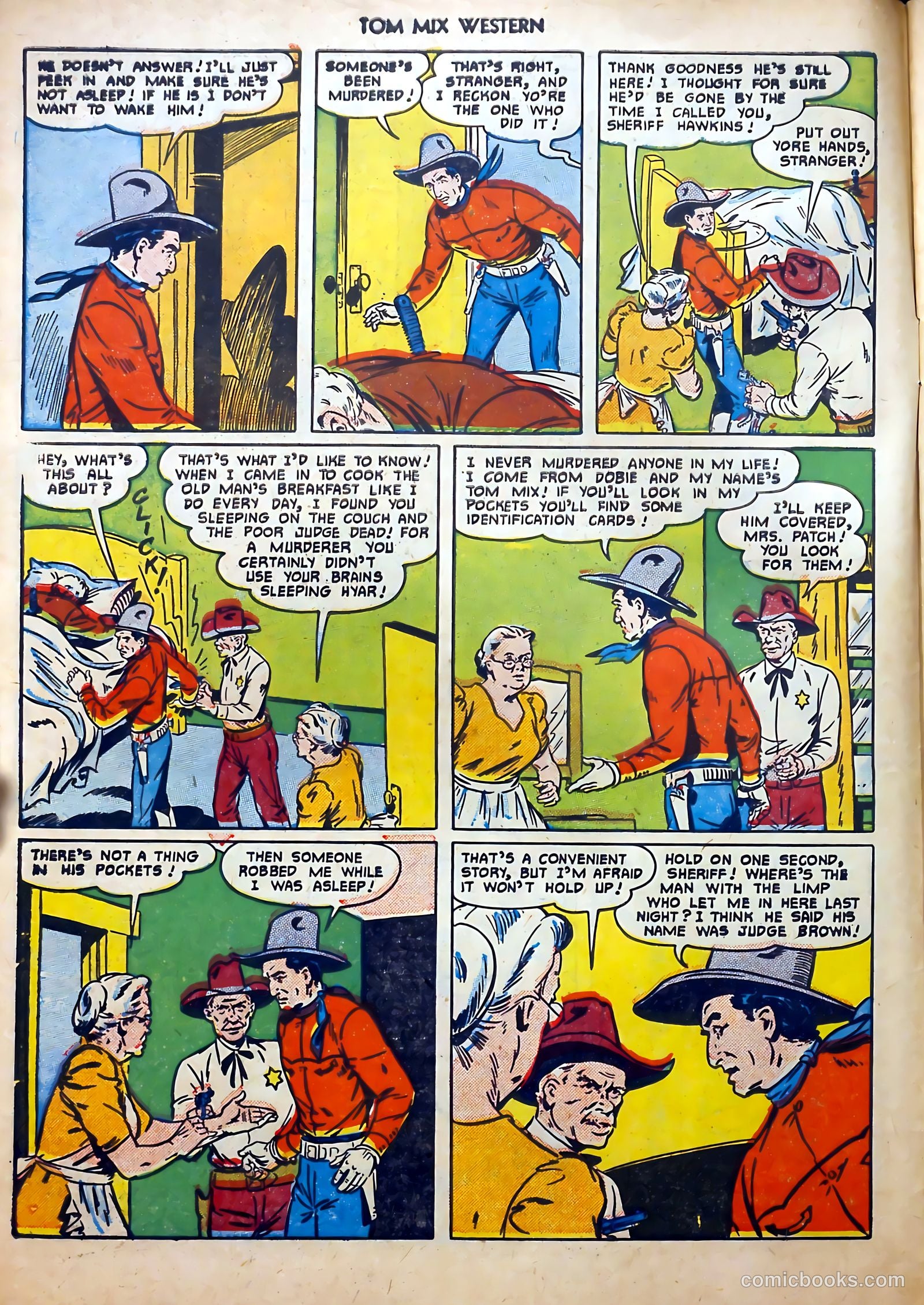 Tom Mix Western #39 (1951) — page 7 of 53