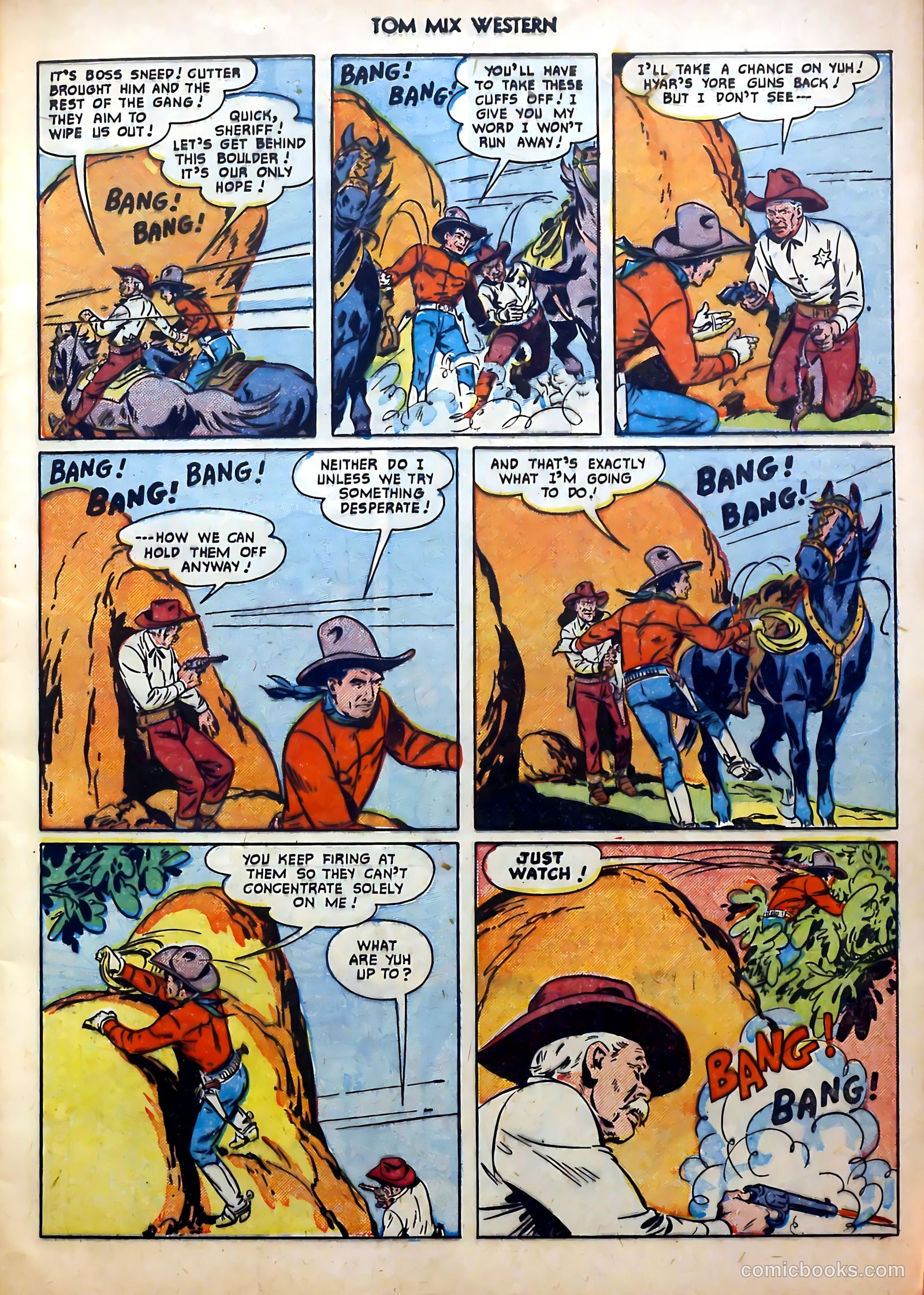 Tom Mix Western #39 (1951) — page 10 of 53