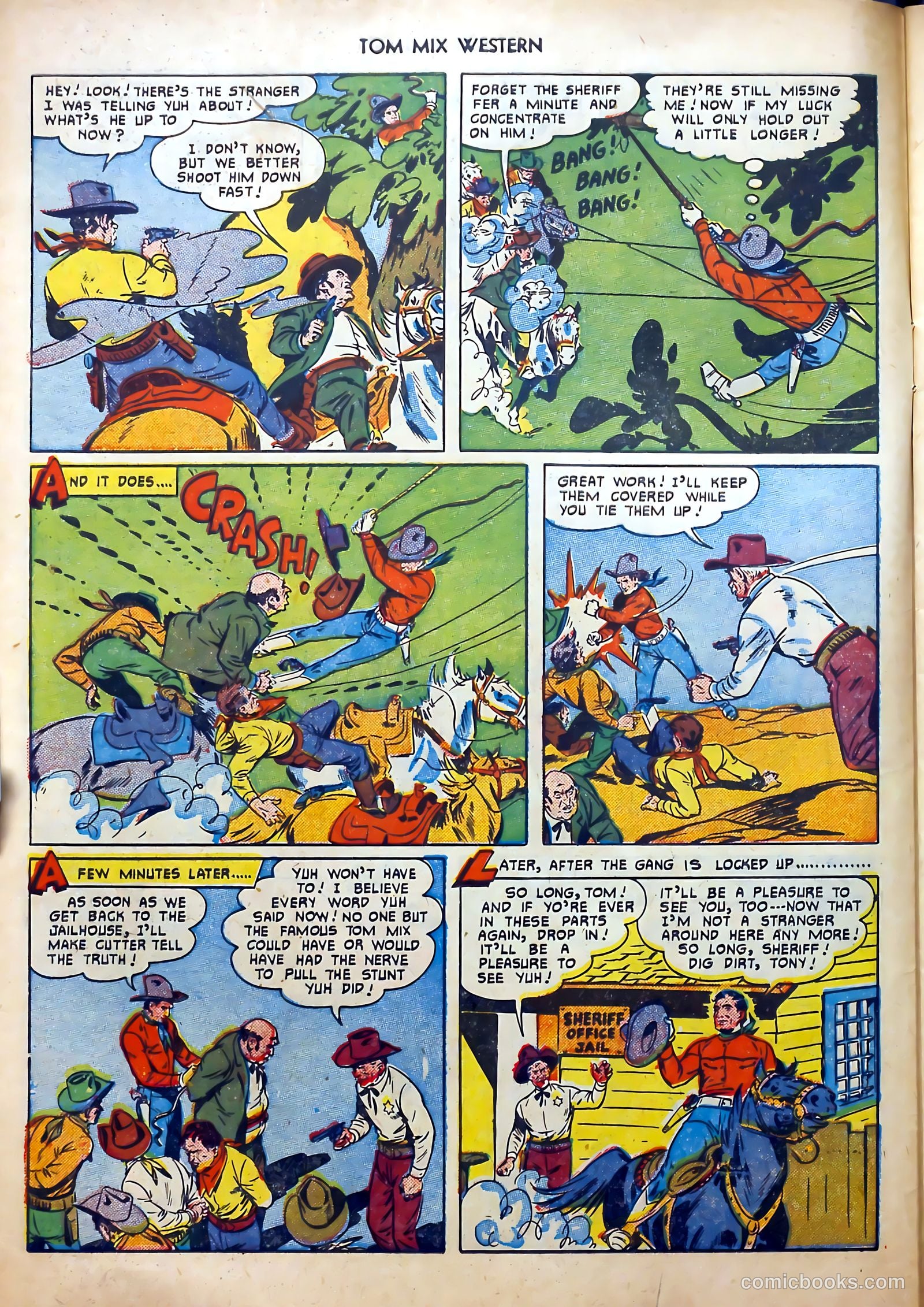Tom Mix Western #39 (1951) — page 11 of 53
