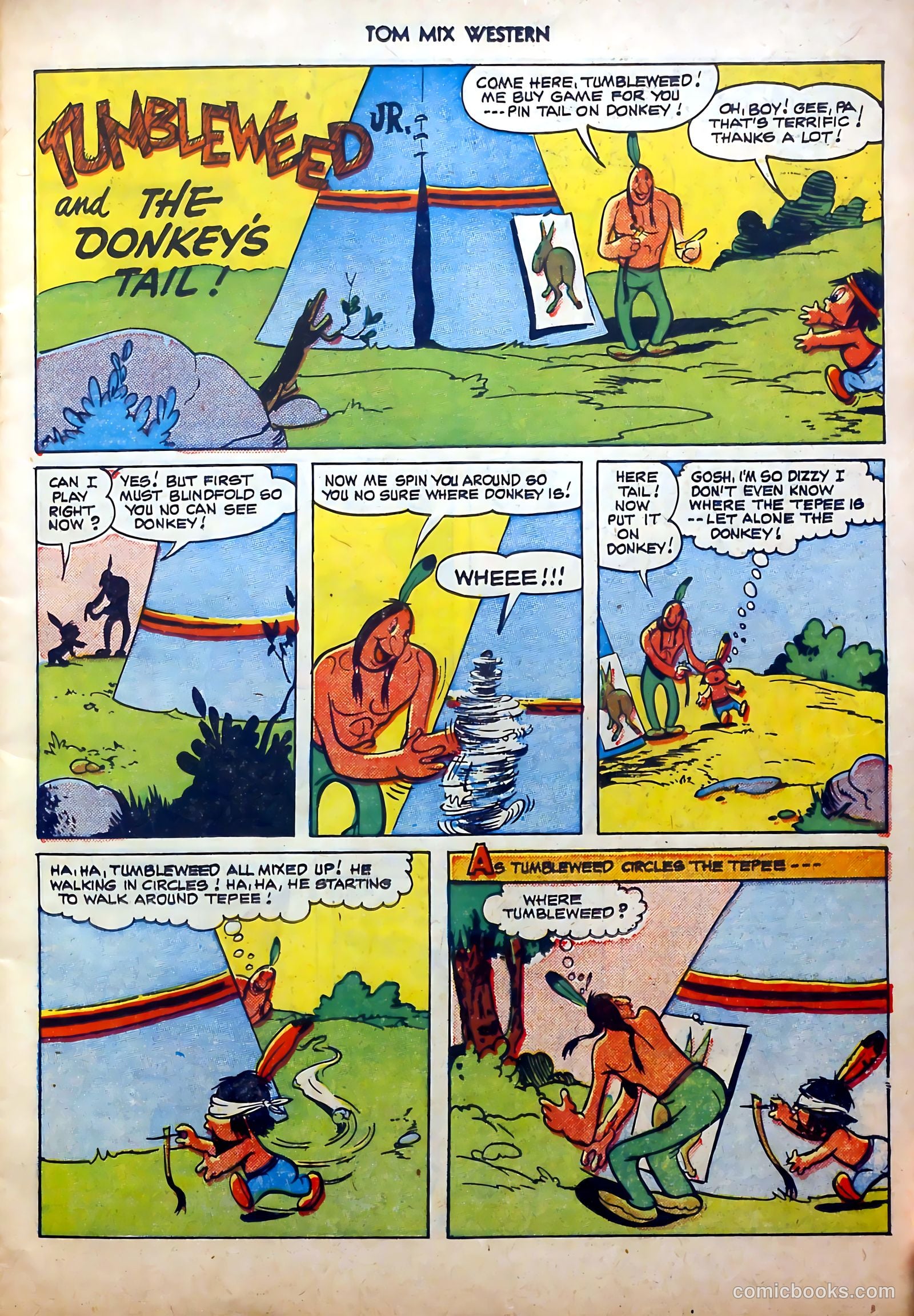 Tom Mix Western #39 (1951) — page 12 of 53