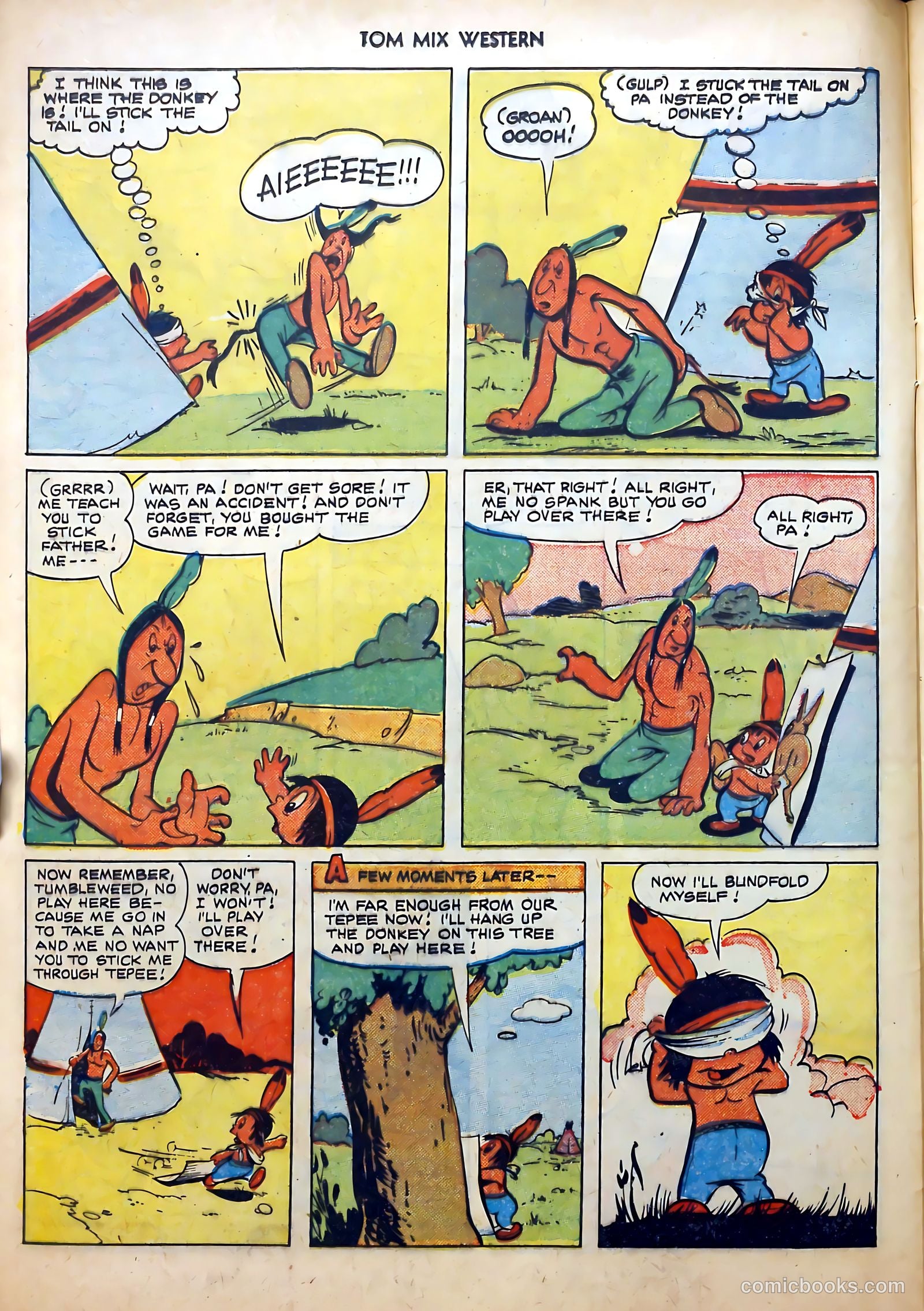 Tom Mix Western #39 (1951) — page 13 of 53