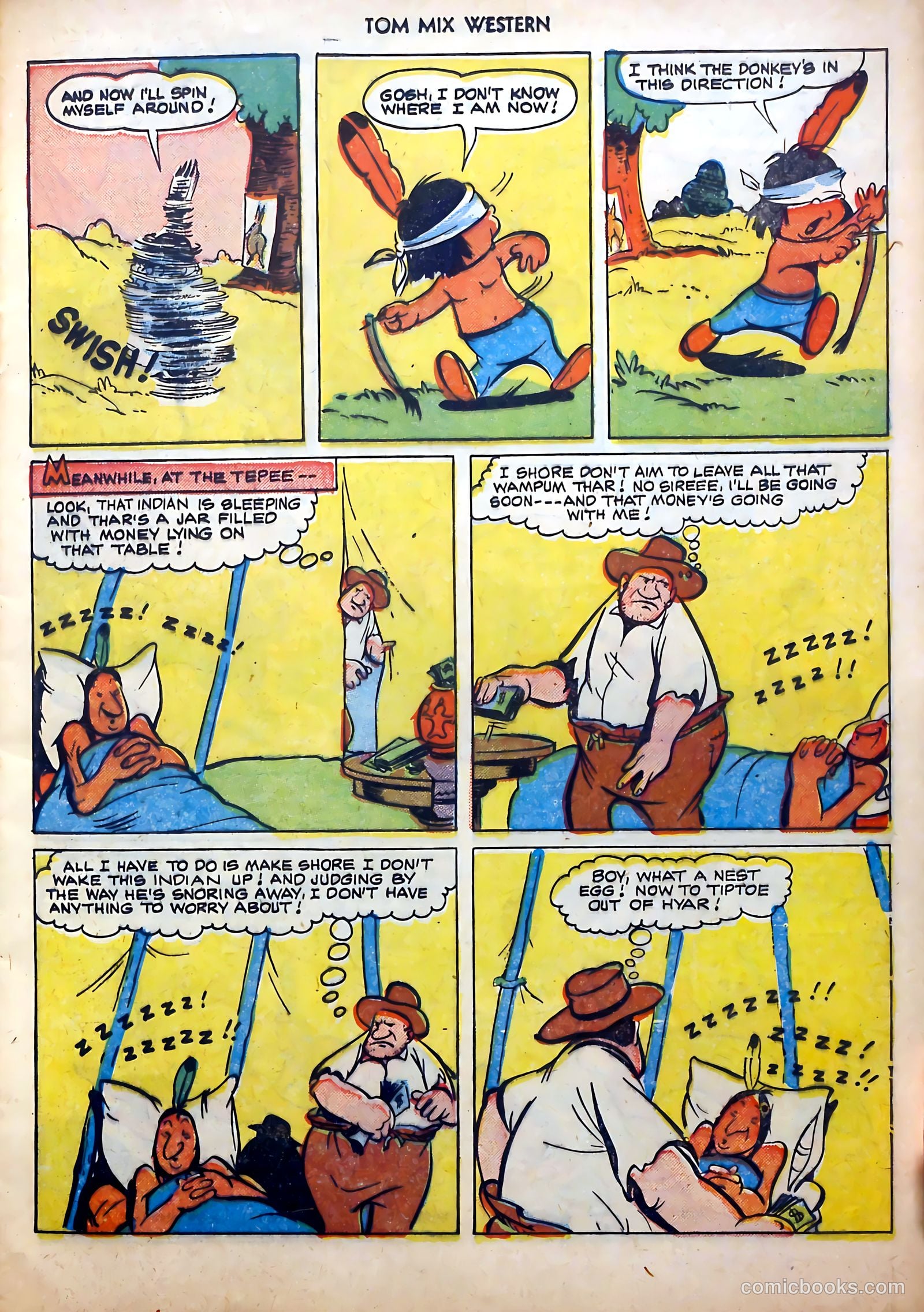 Tom Mix Western #39 (1951) — page 14 of 53