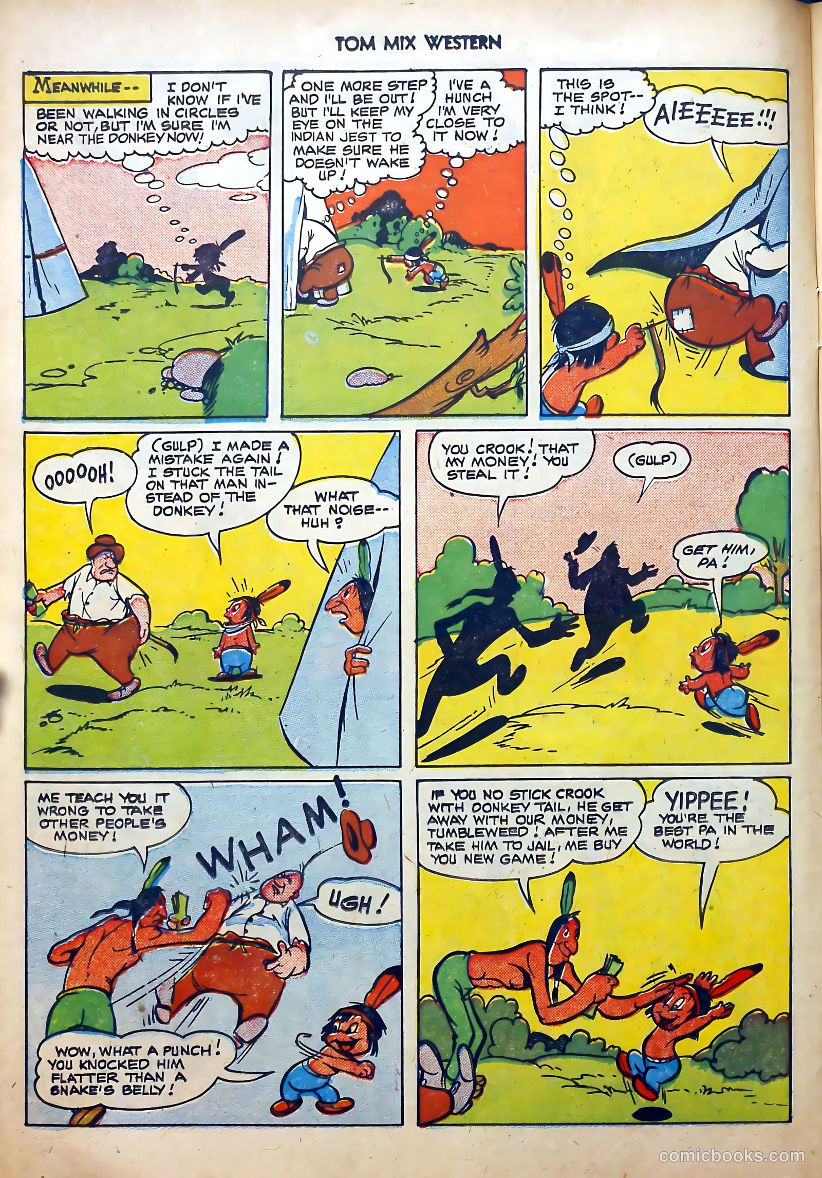 Tom Mix Western #39 (1951) — page 15 of 53