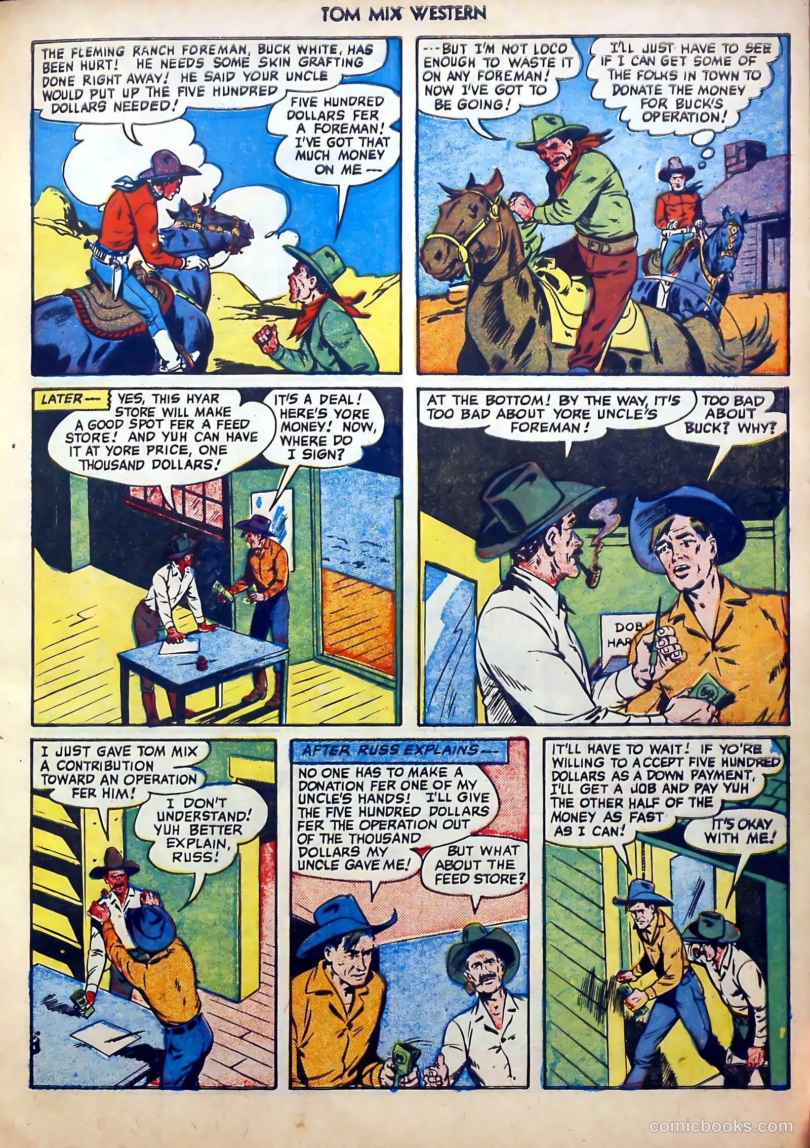 Tom Mix Western #39 (1951) — page 20 of 53