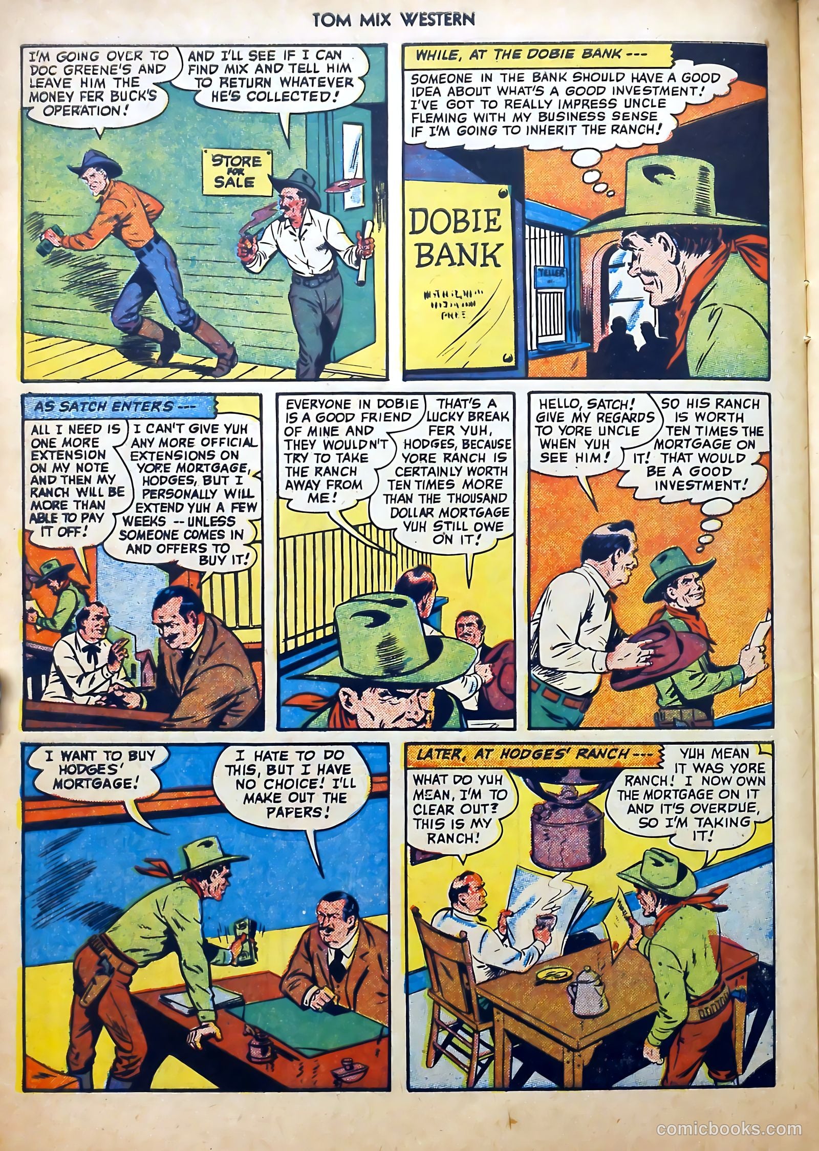 Tom Mix Western #39 (1951) — page 21 of 53